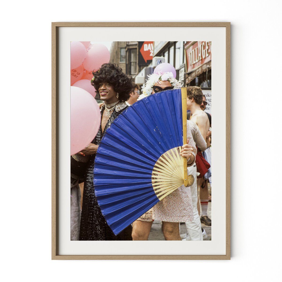 Johnson & Others At Pride March By Barbara Alper