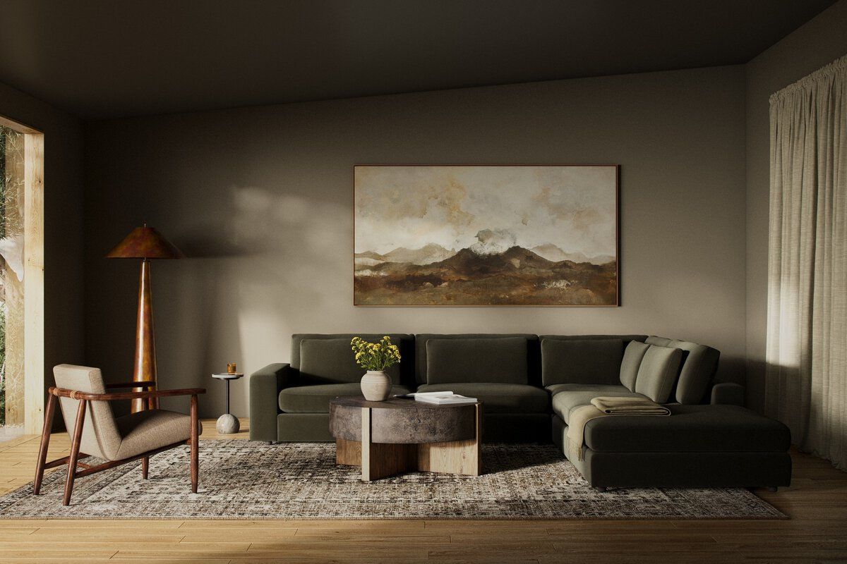 Bloor 4-piece Sectional W/ Ottoman