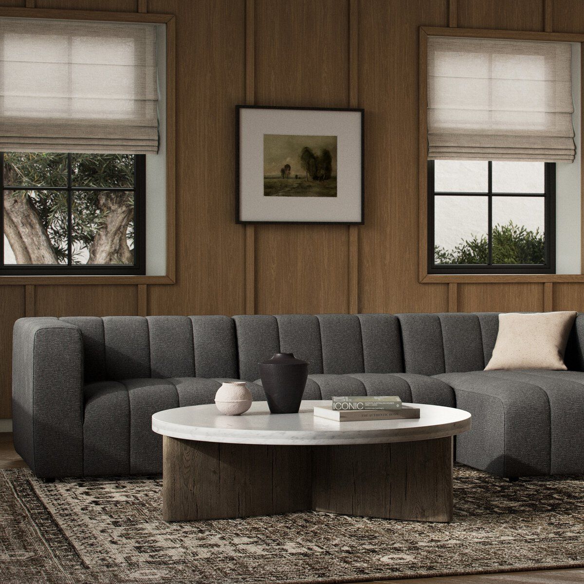 Langham Channeled 3-piece Sectional