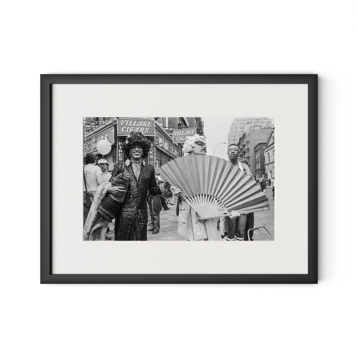 Marsha P. Johnson At Pride March By Barbara Alper