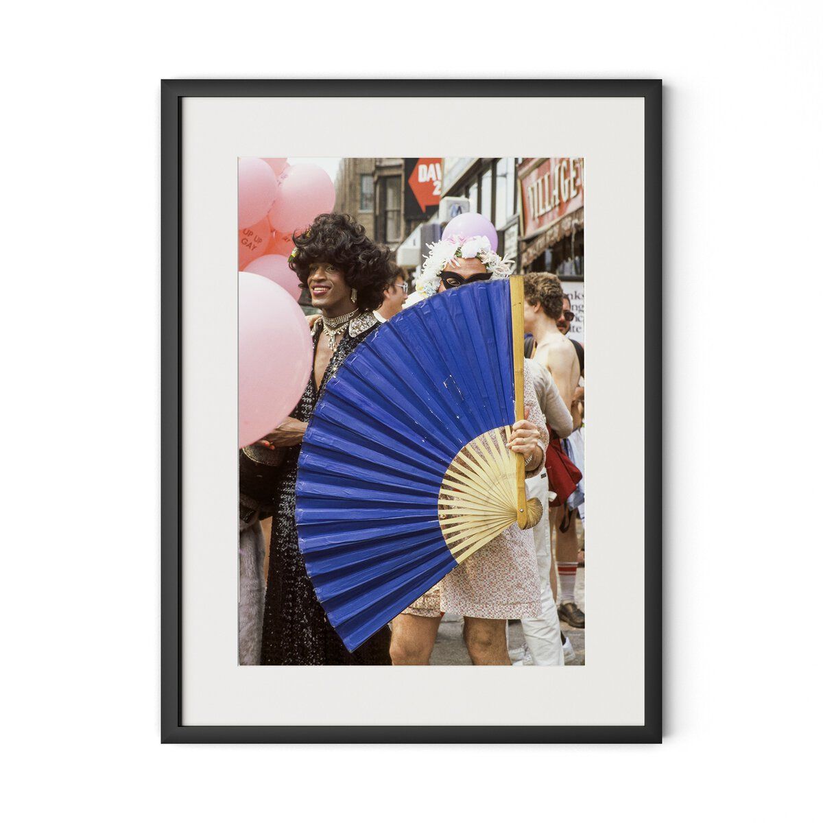 Johnson & Others At Pride March By Barbara Alper