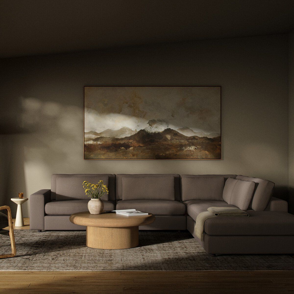 Bloor 4-piece Sectional W/ Ottoman