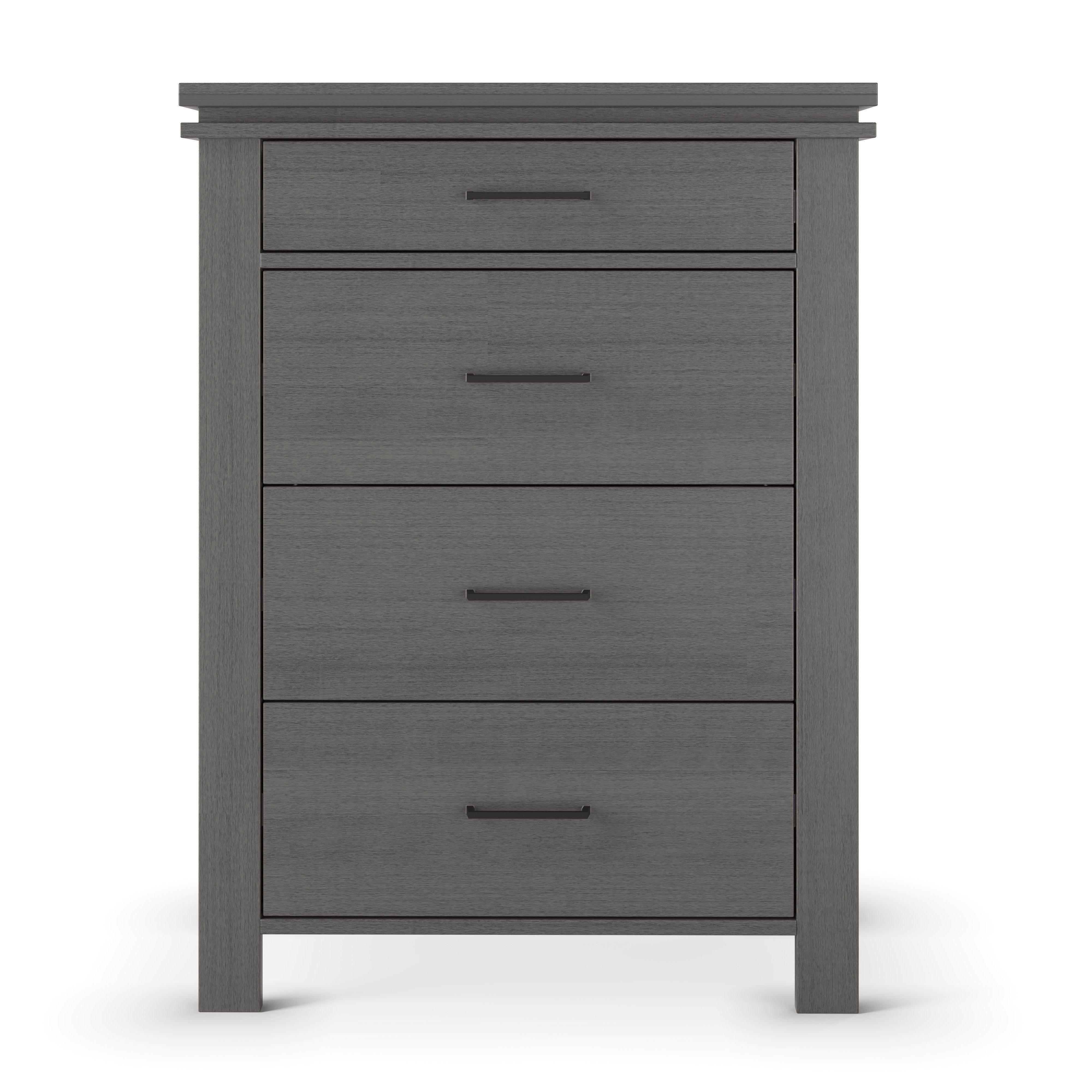 Denman 4 Drawer Chest, Midnight Gray