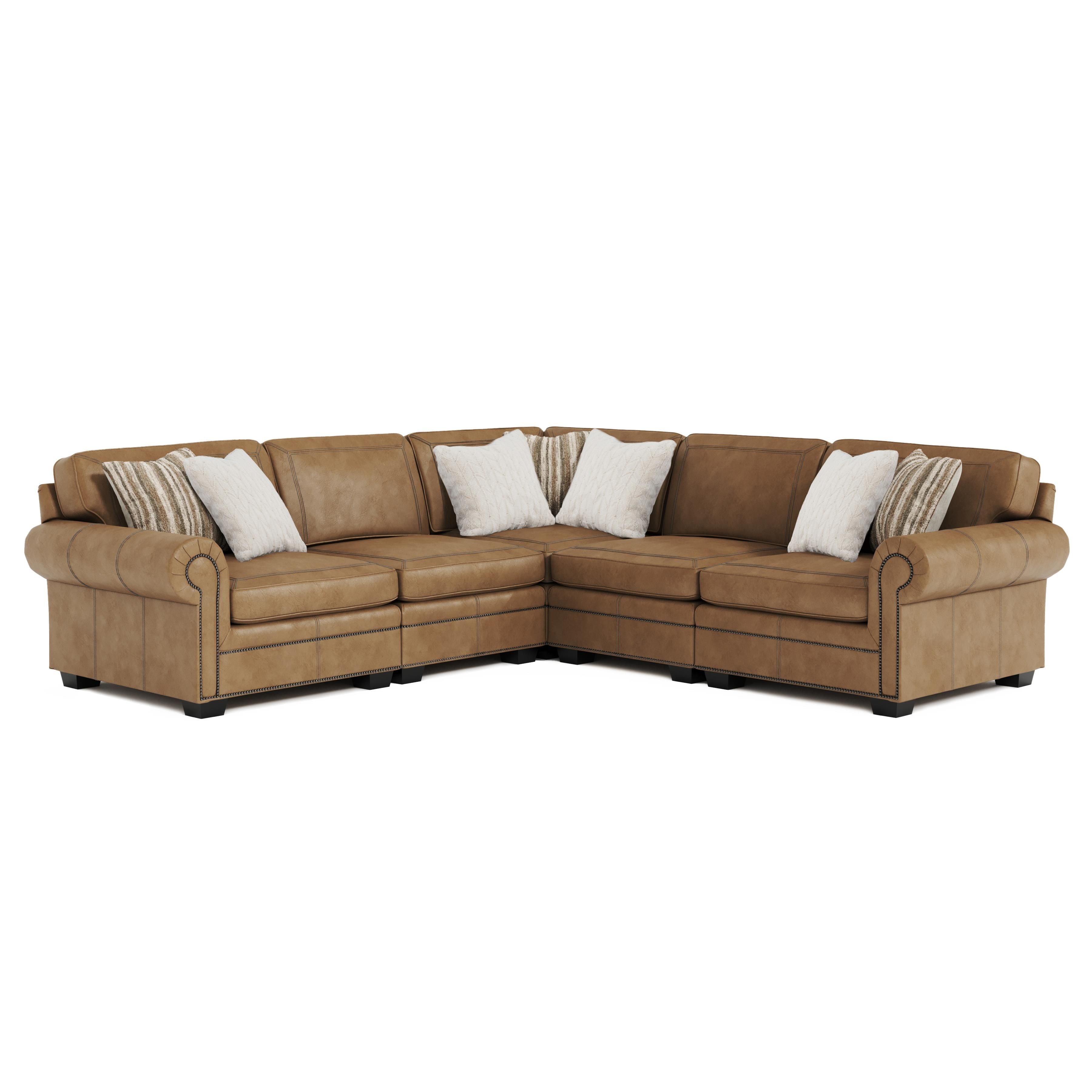 Bernhardt Furniture Grandview Leather Sectional