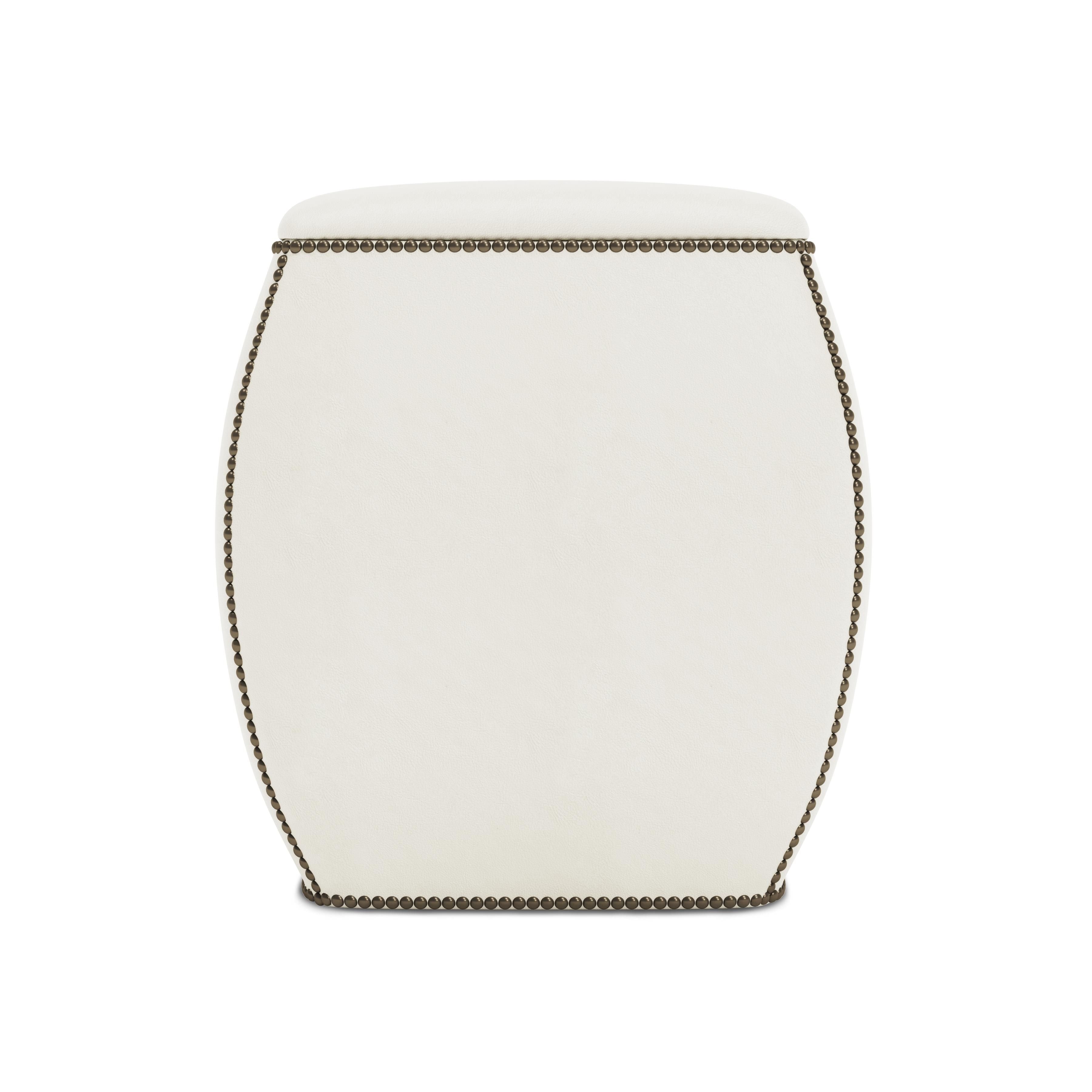 Bernhardt Furniture – Delta Leather Ottoman