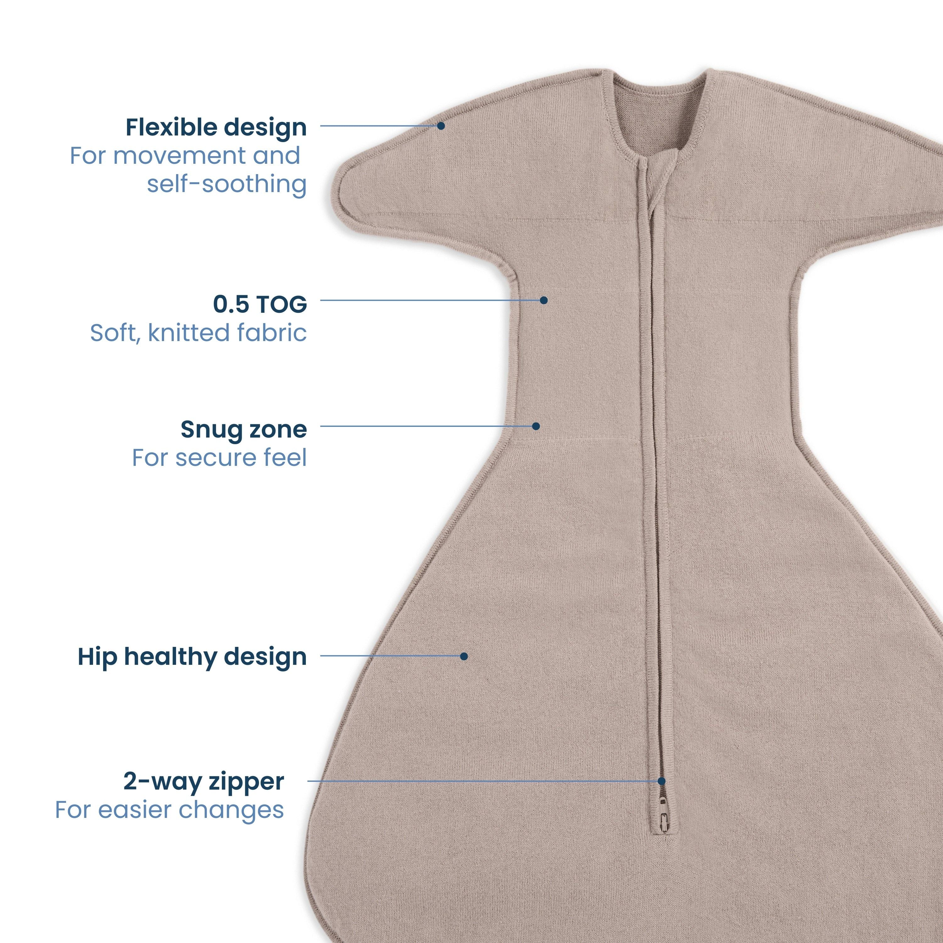 Swaddlestretch™ Newborn Swaddle Tog 0.5