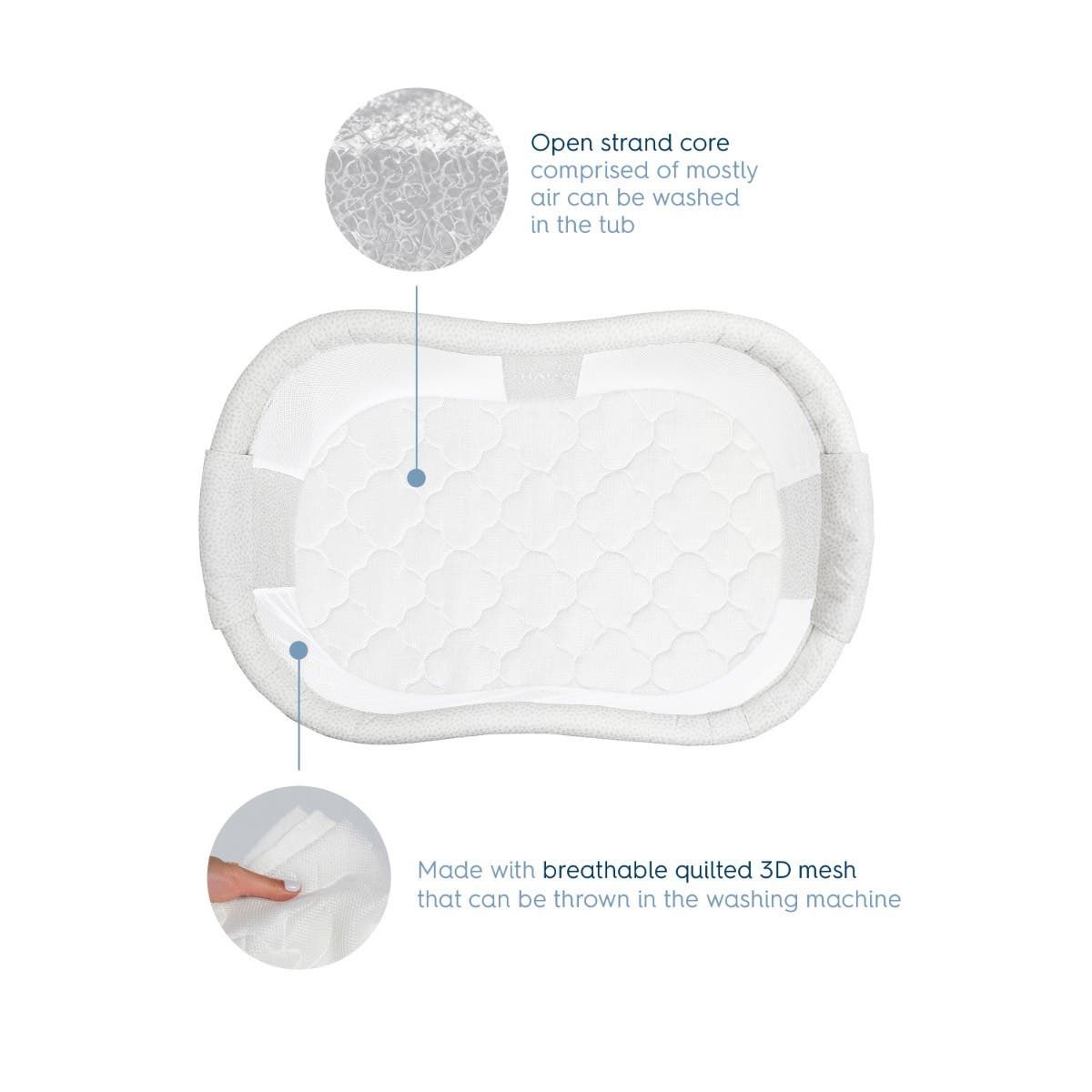 Bassinest® Dreamweave Breathable Pad