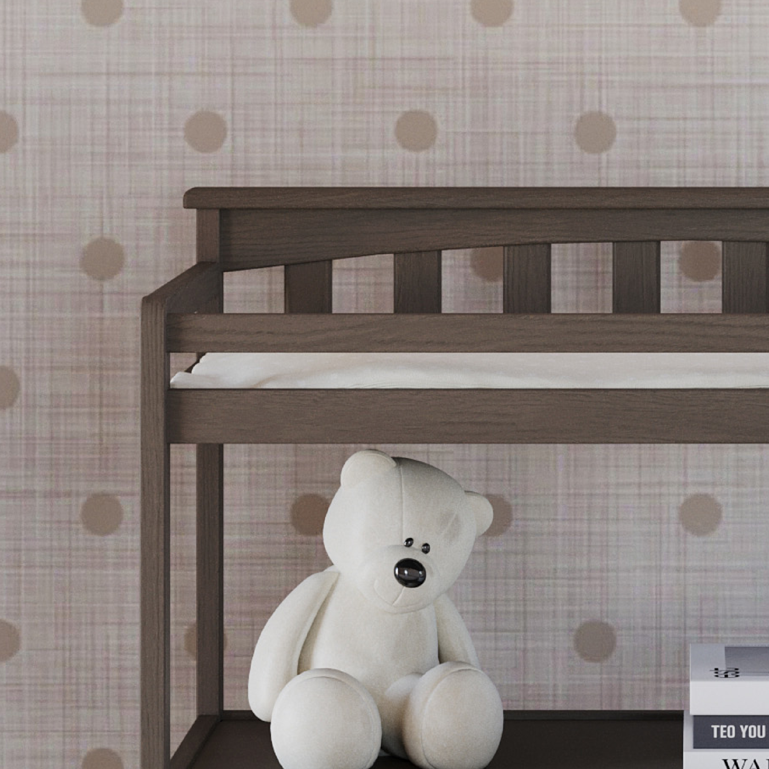 Flat Top Baby Changing Table, Dapper Gray