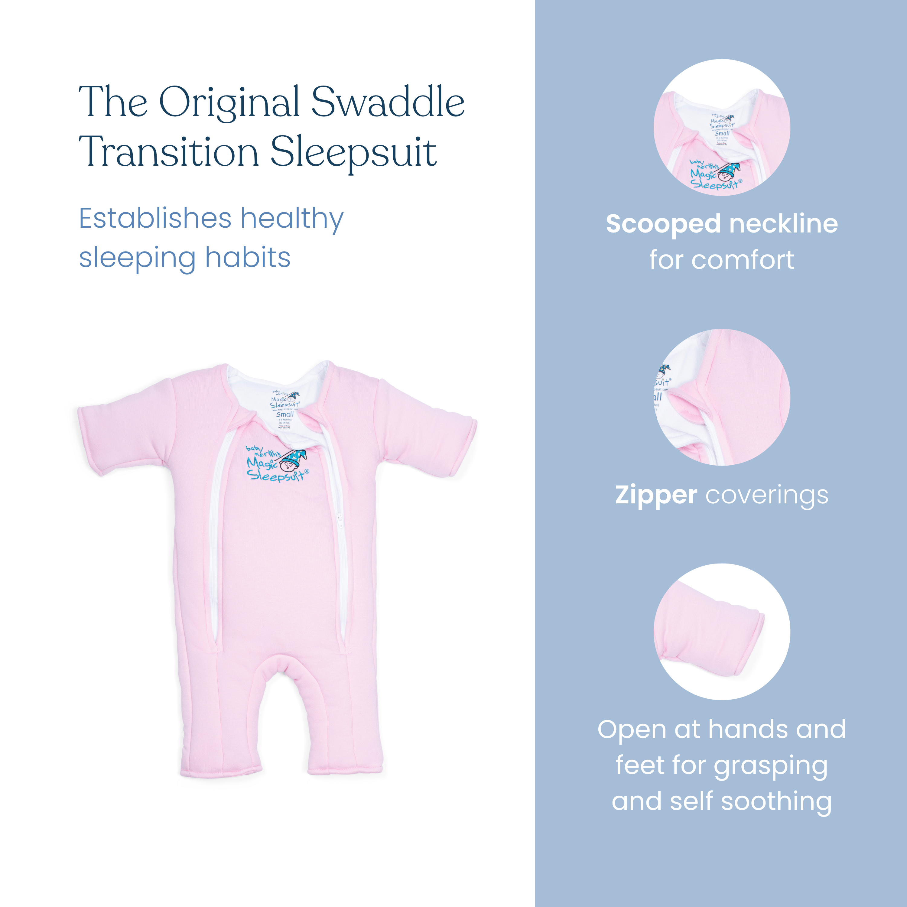 Baby Merlin's Magic Sleepsuit® 100% Cotton
