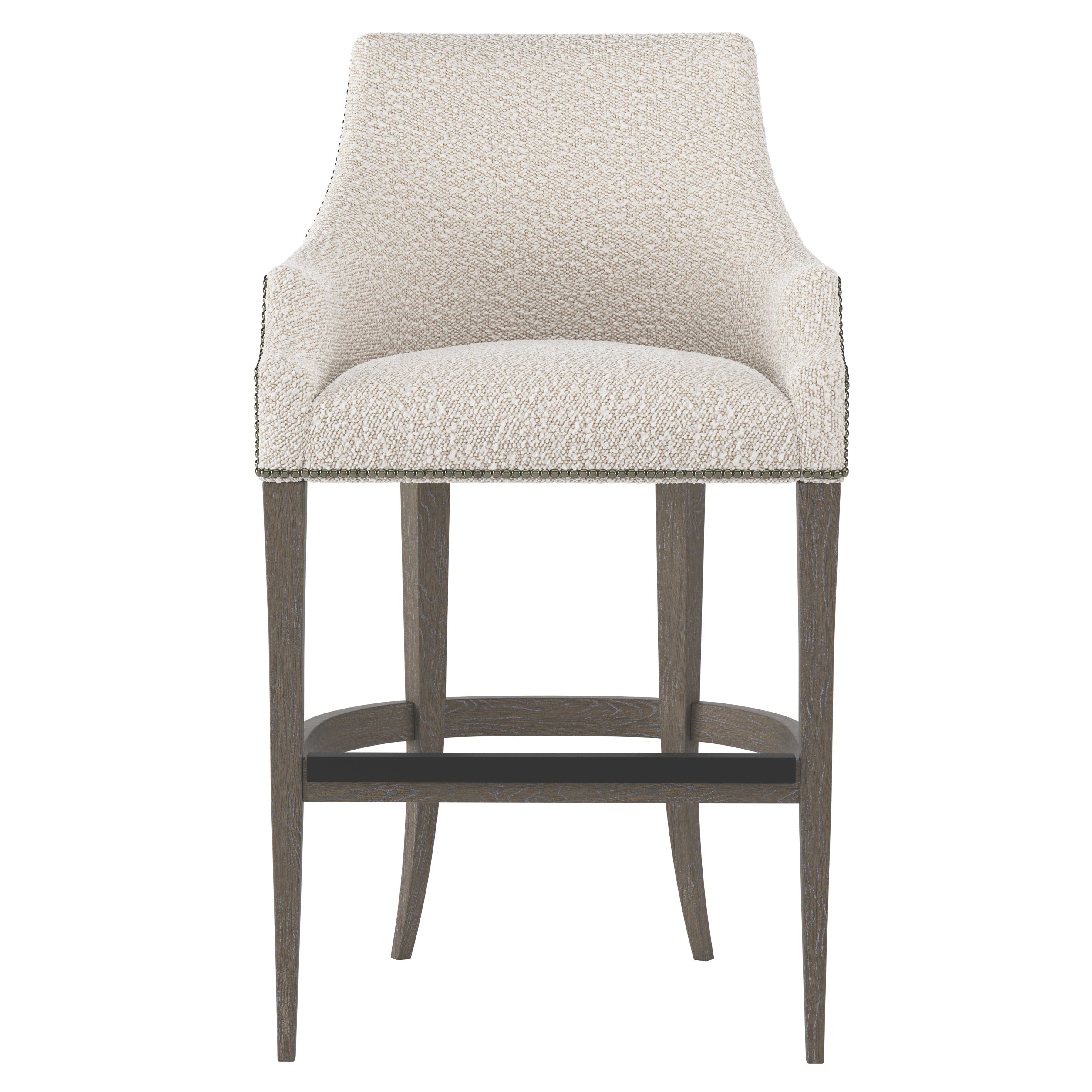 Bernhardt Furniture Keeley Fabric Bar Stool
