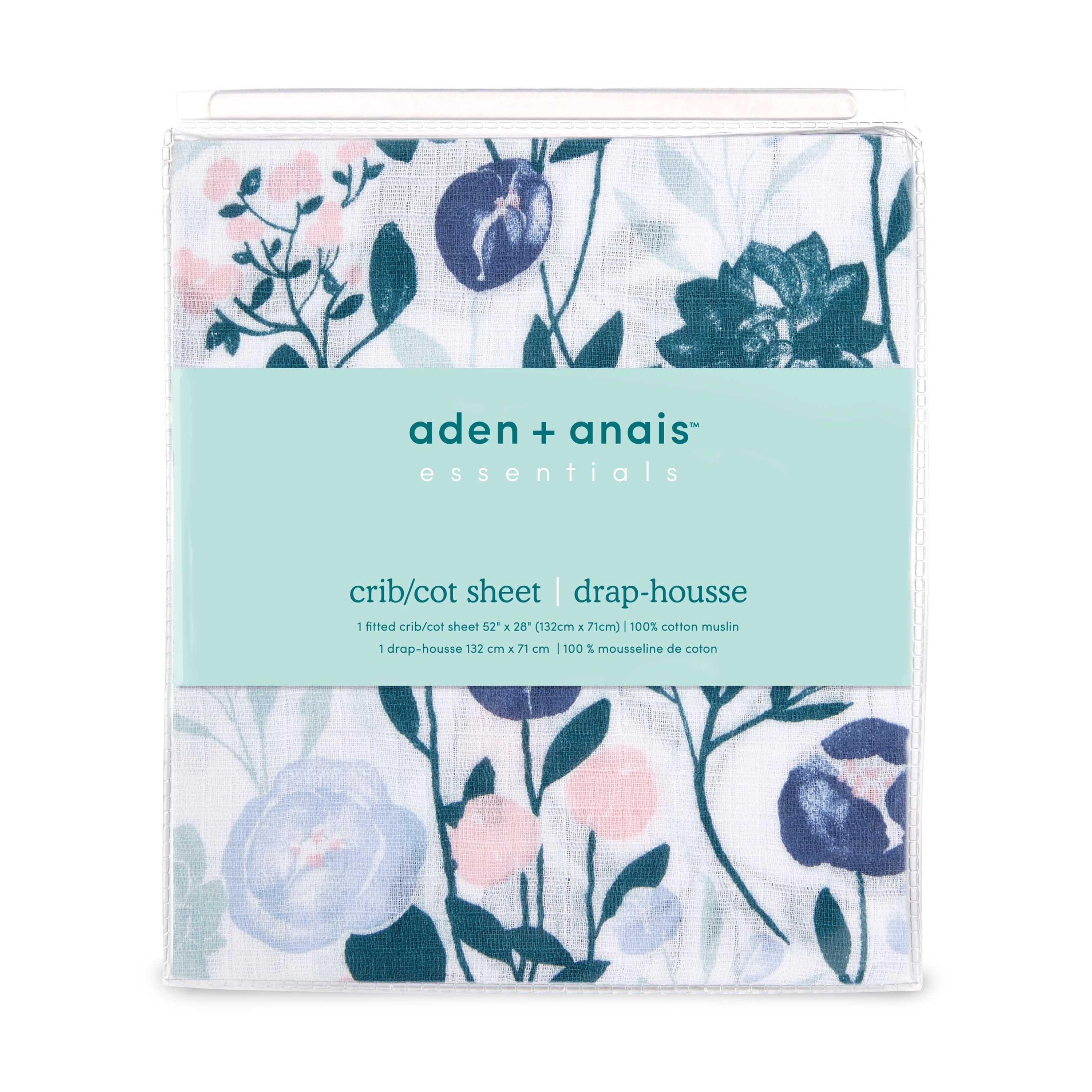 Essentials Cotton Muslin Crib Sheet