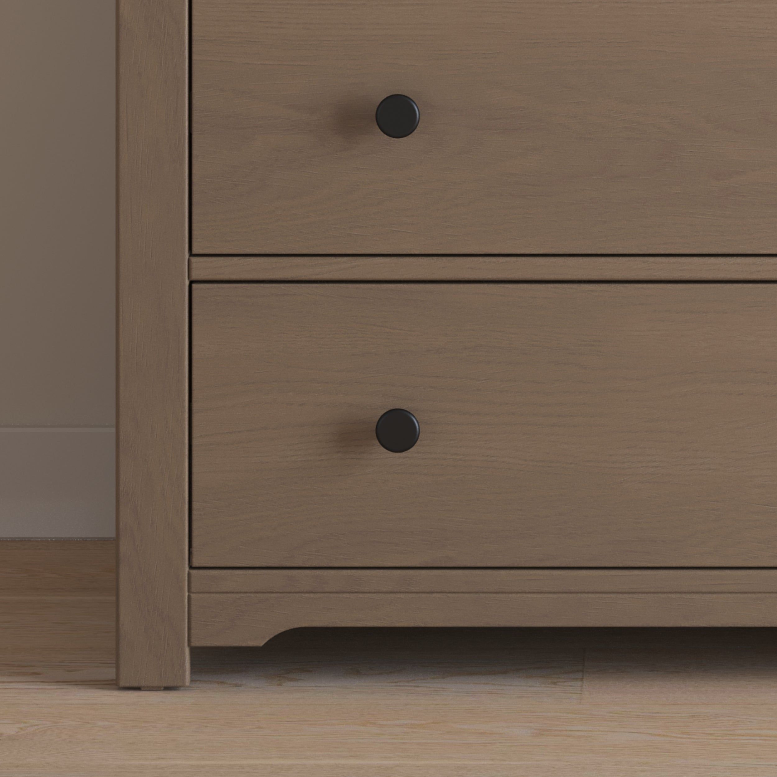 Harmony 3-Drawer Kids Dresser with Changing Table Topper