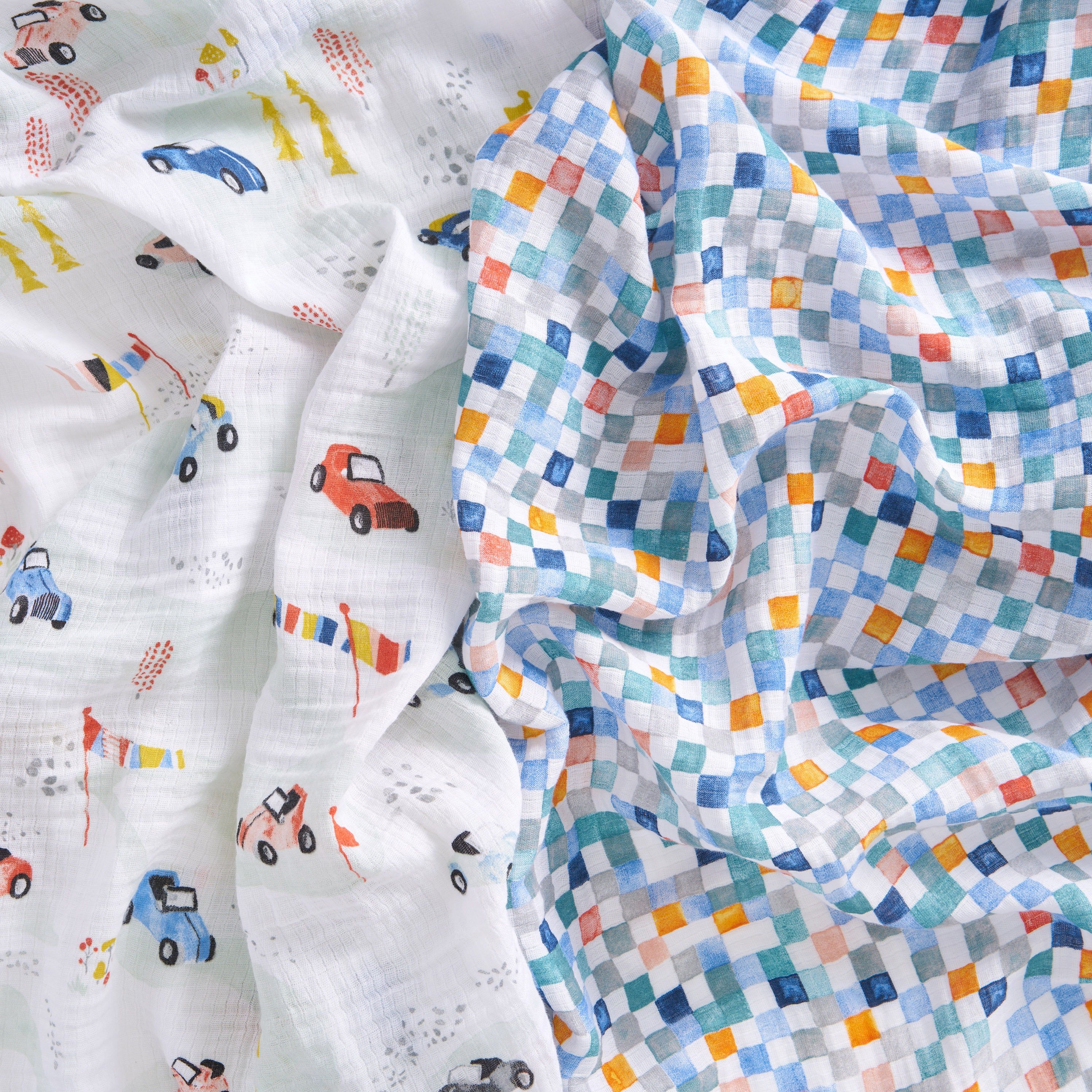 Essentials Cotton Muslin Swaddle Blanket 2 Pack