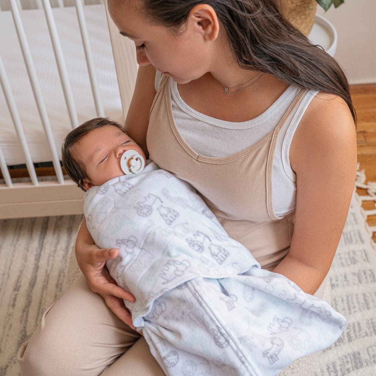 Swaddle Micro-fleece Tog 3.0 SleepSack by Halo Sleep