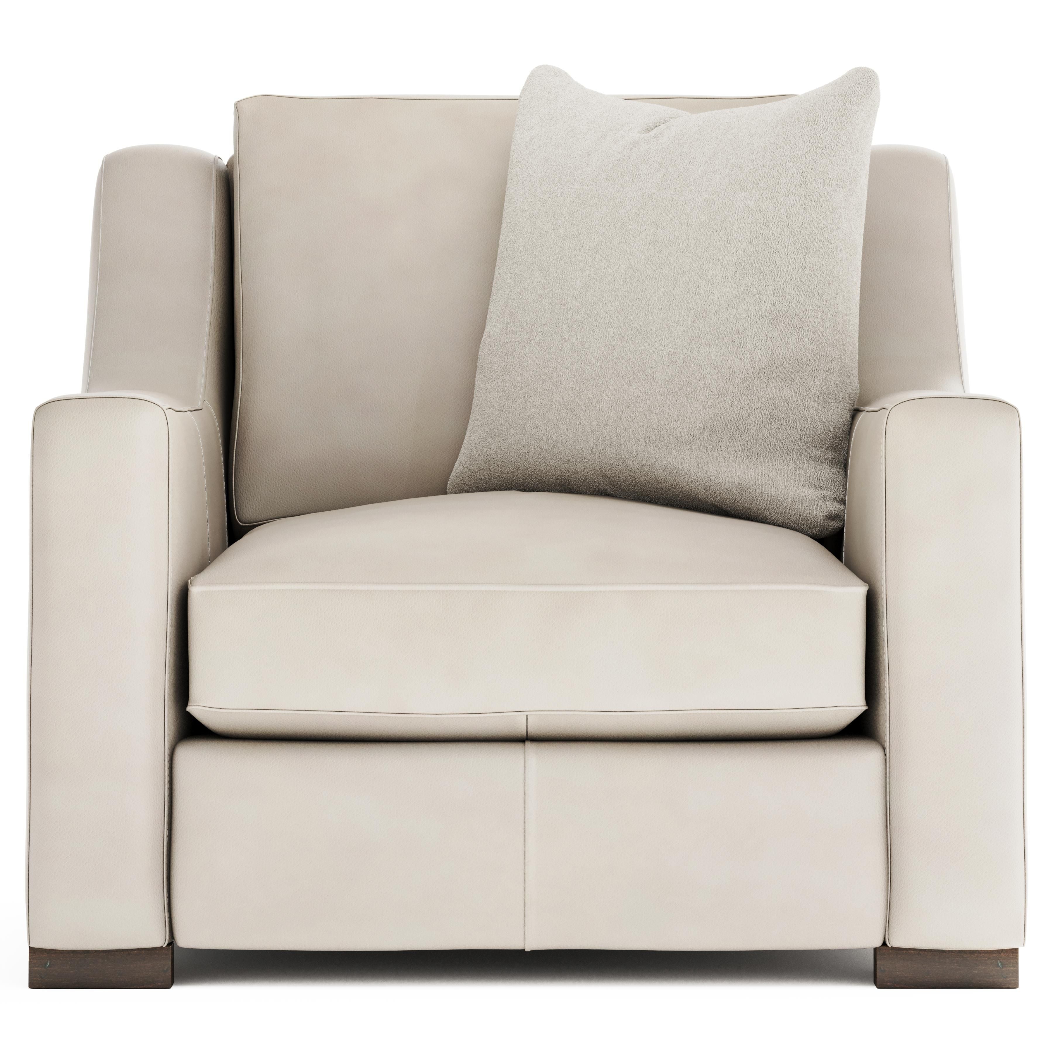 Bernhardt Germain Leather Chair