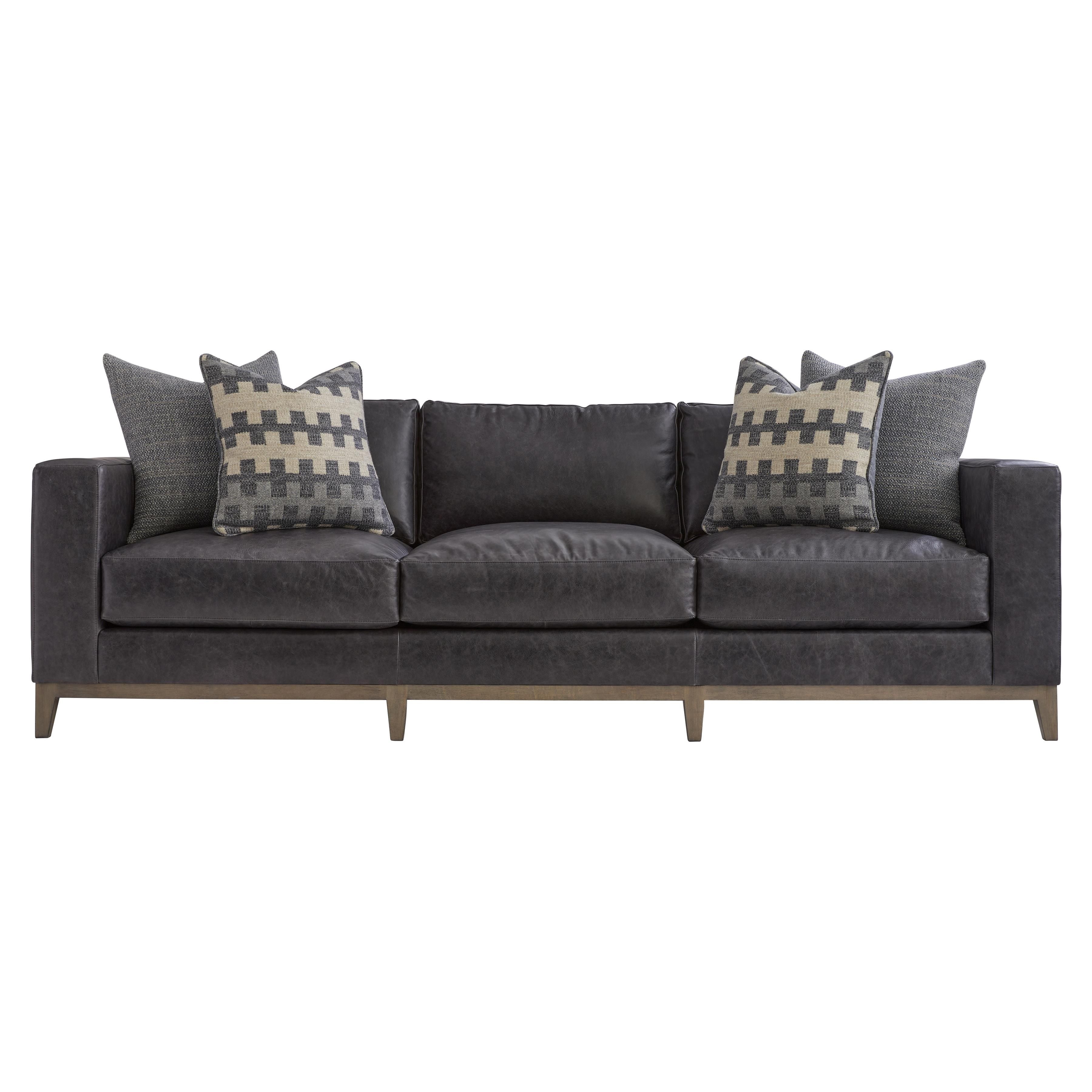 Bernhardt Furniture – Noel Leather Sofa