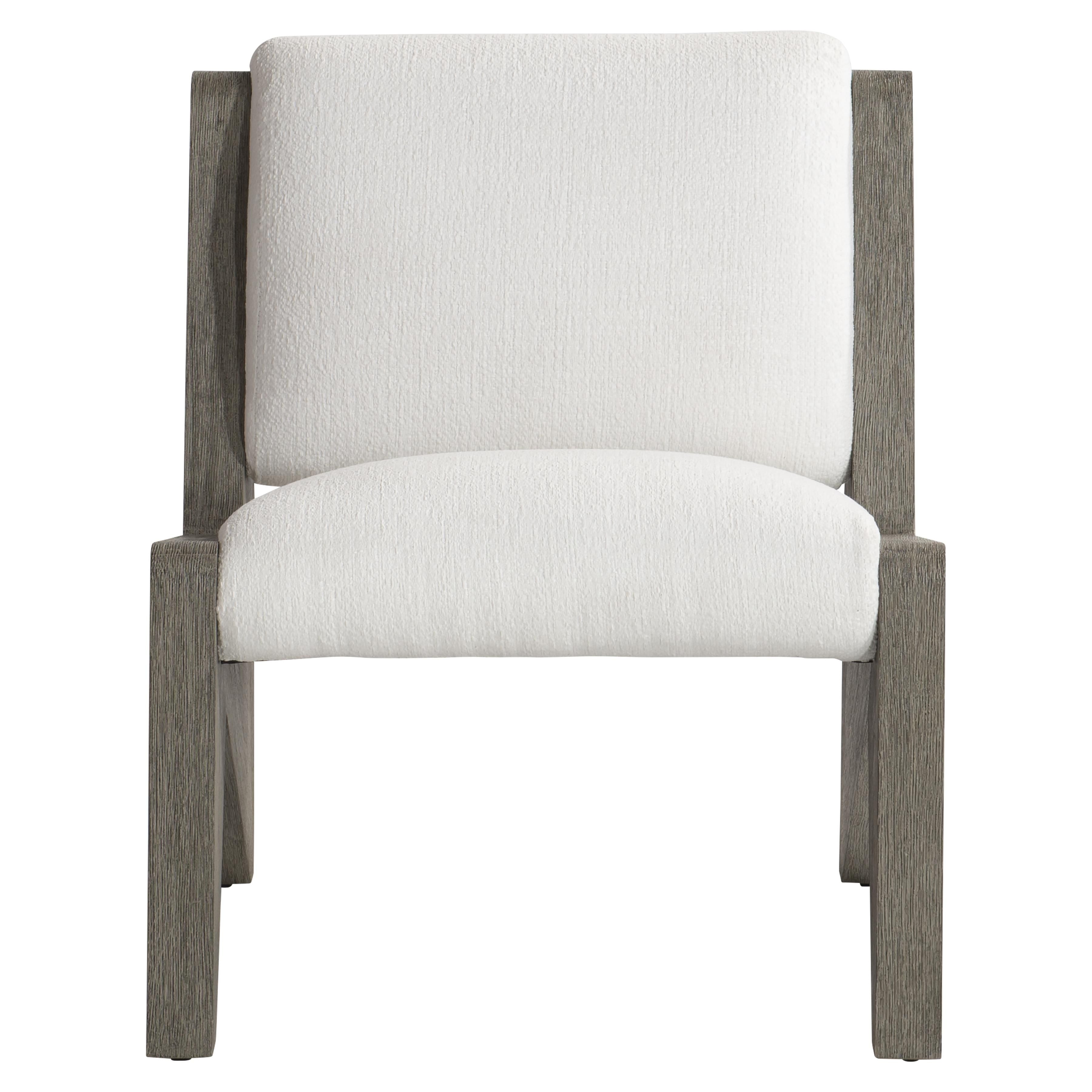 Bernhardt Hermosa Outdoor Chair with Weathered Teak Frame