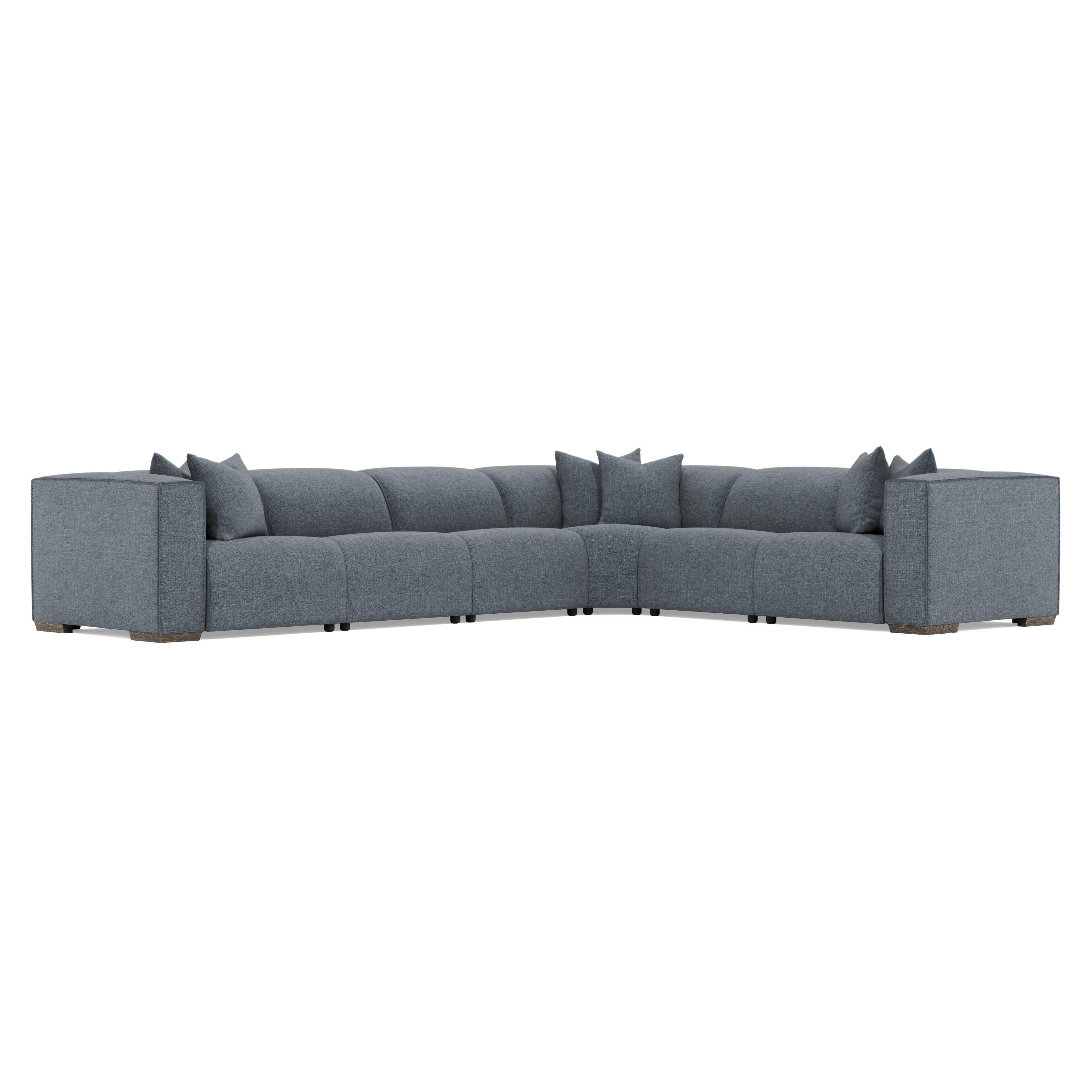 Bernhardt Bliss Fabric Power Motion Sectional
