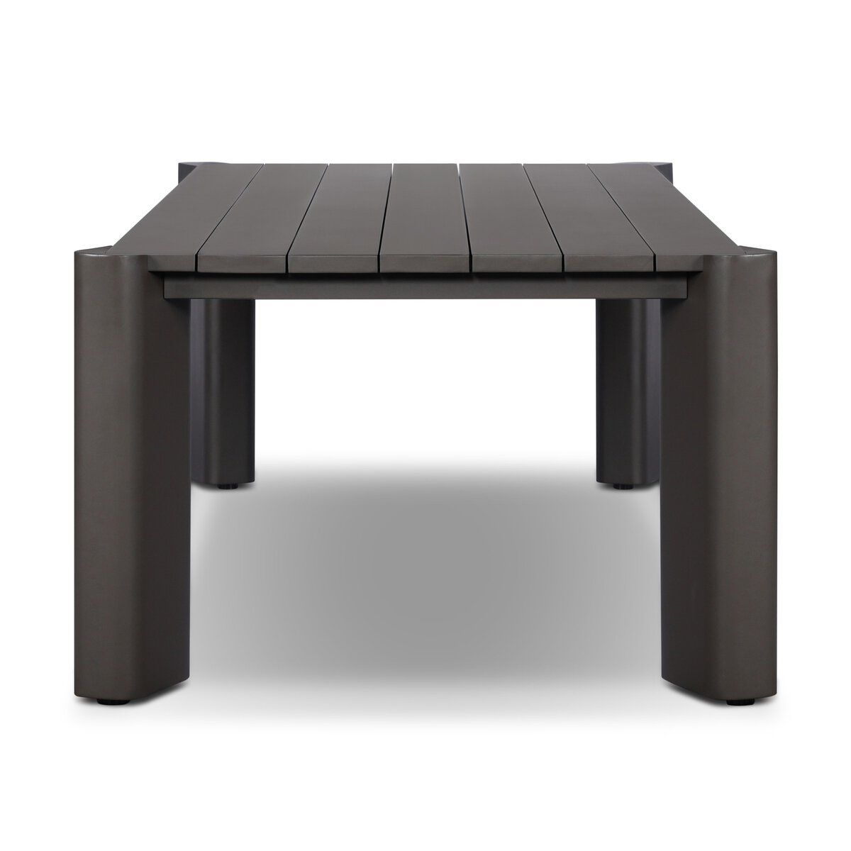 Soho Outdoor Metal Dining Table-106"