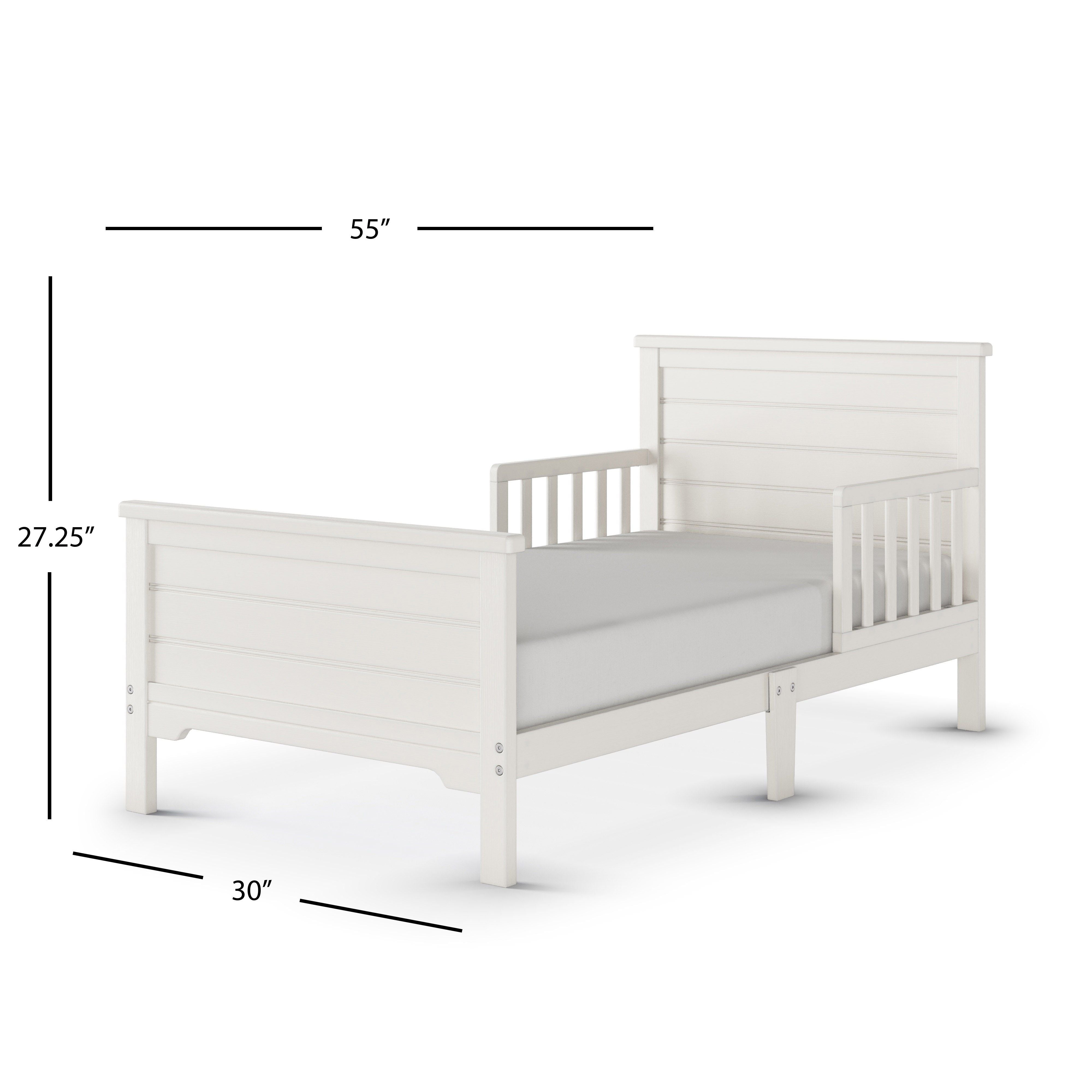 Woodland Toddler Bed, Brushed Cotton
