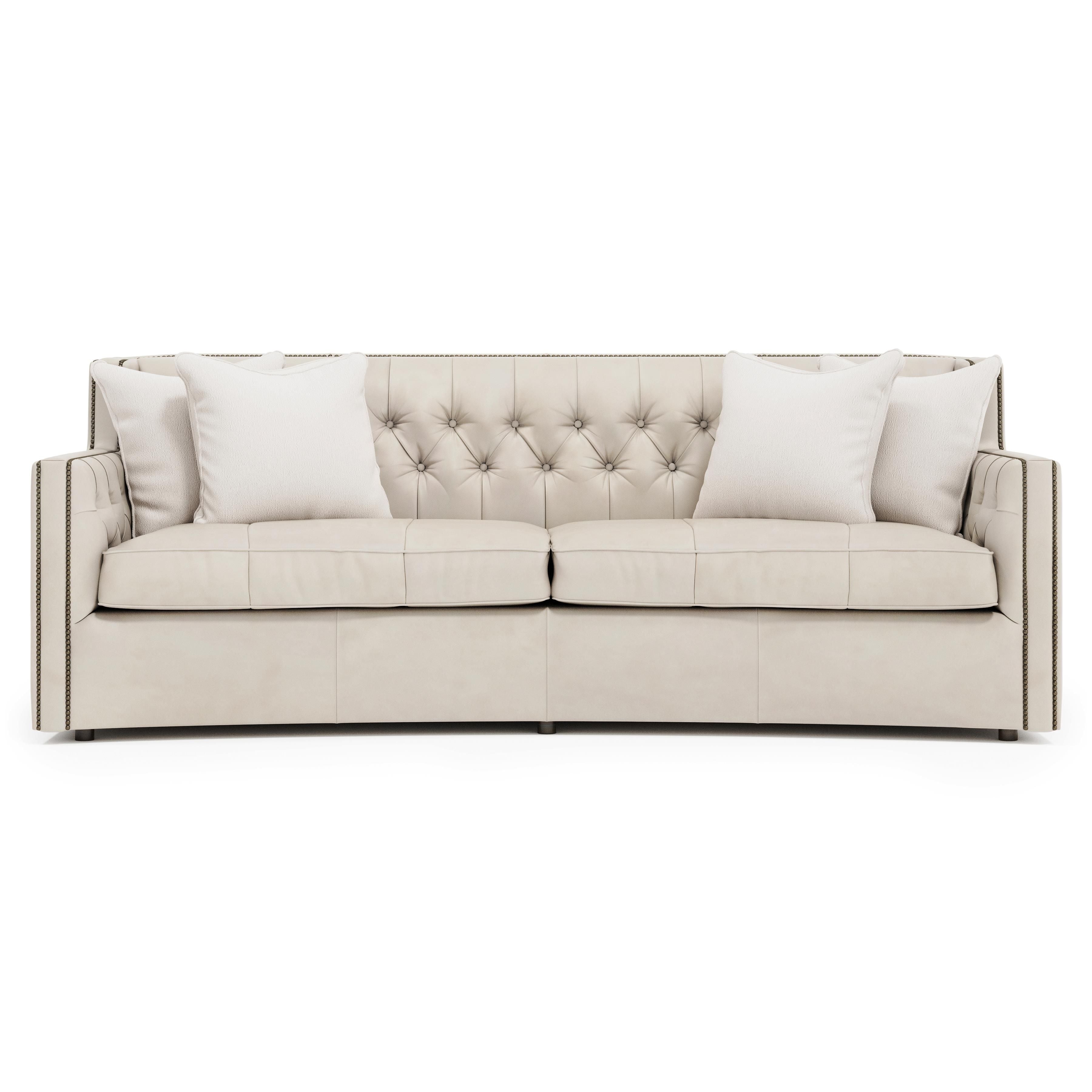 Bernhardt Furniture – Candace Leather Sofa