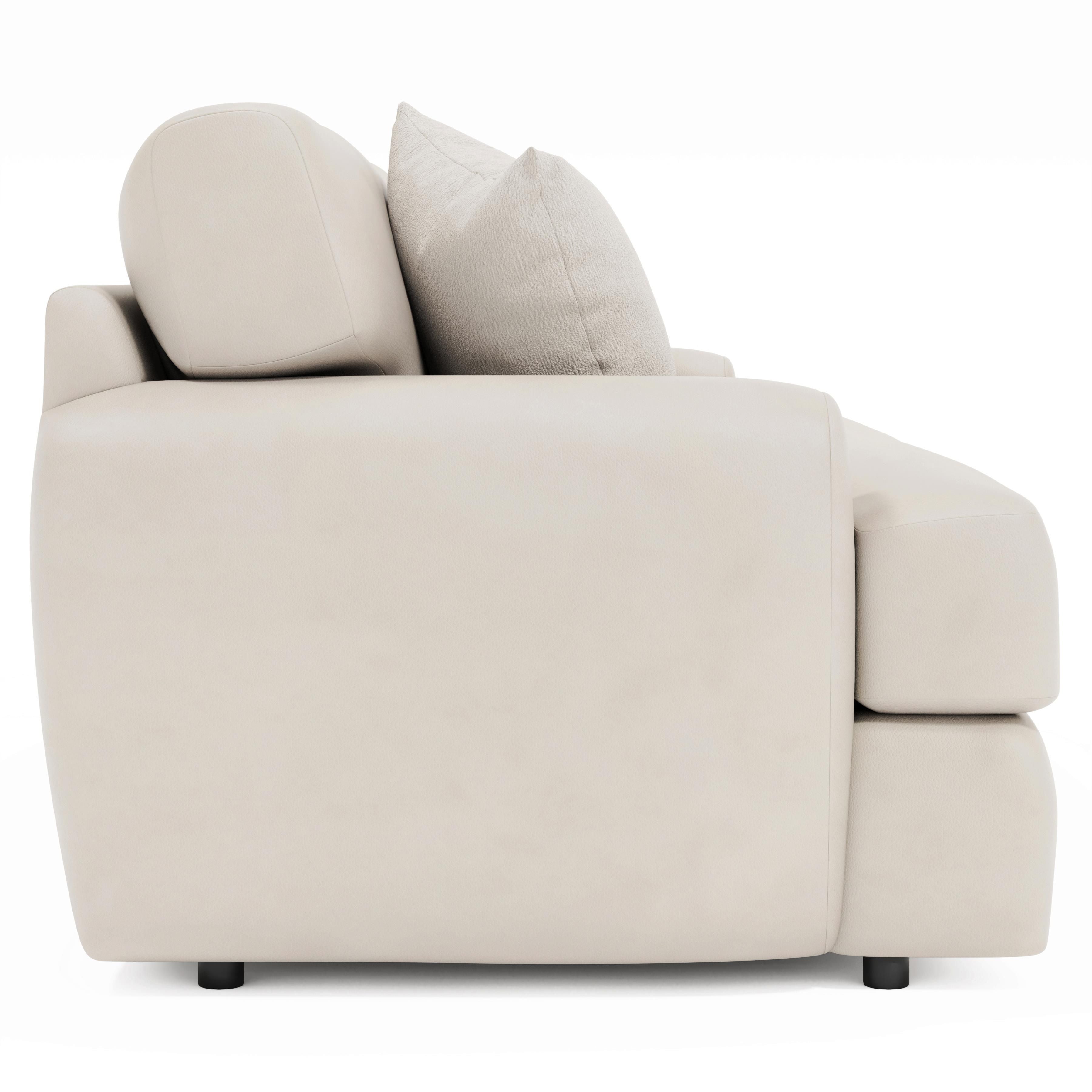 Bernhardt Furniture Cameron Leather Loveseat