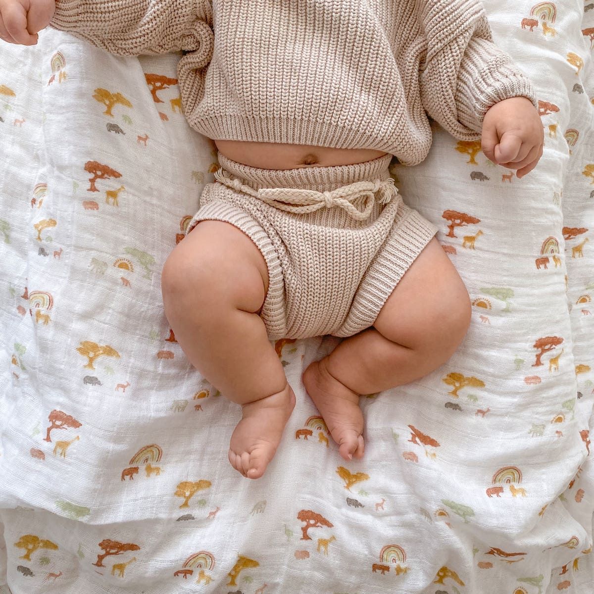 Boutique 100% Cotton Muslin Swaddle Blanket 2 Pack