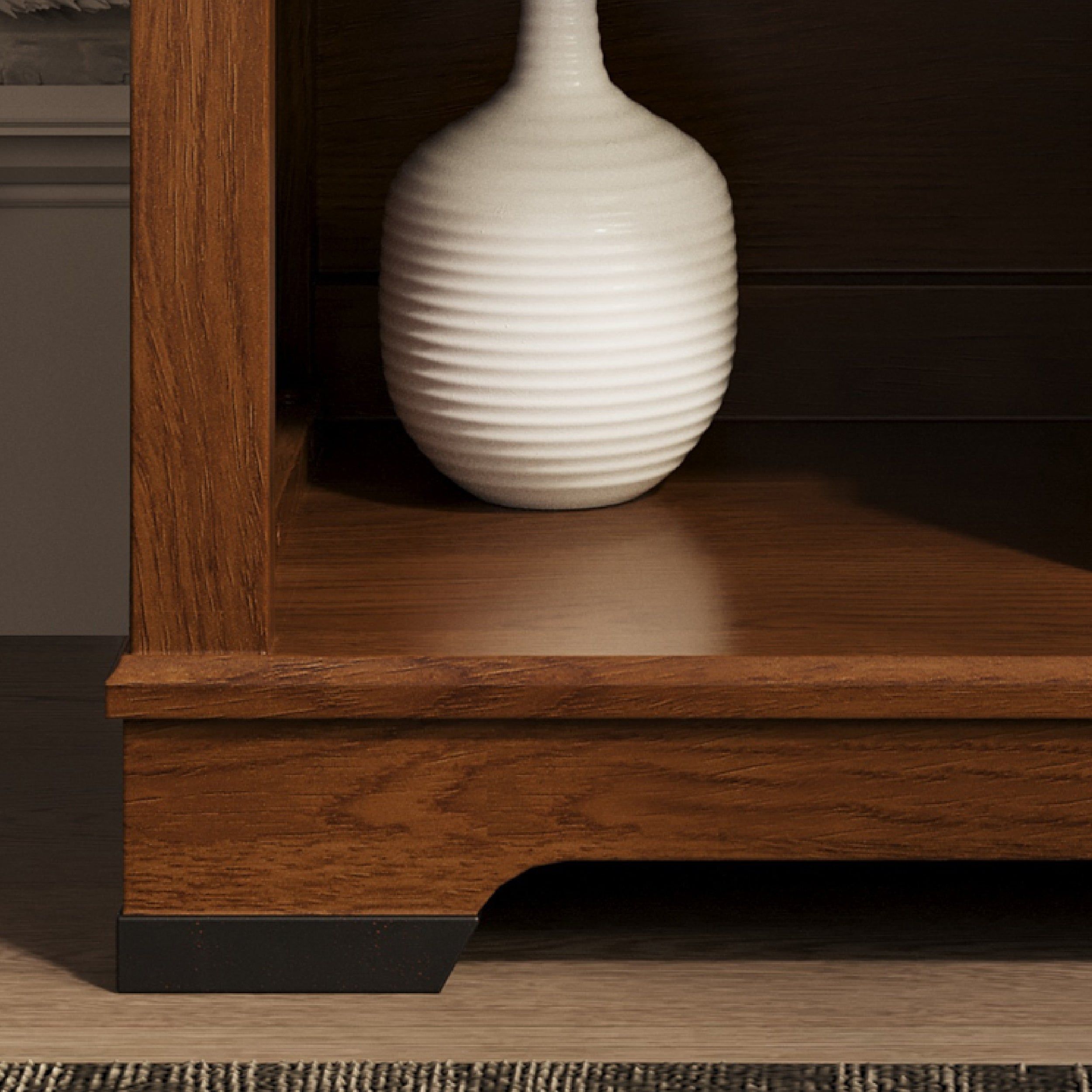 Redmond Nightstand, Coach Cherry