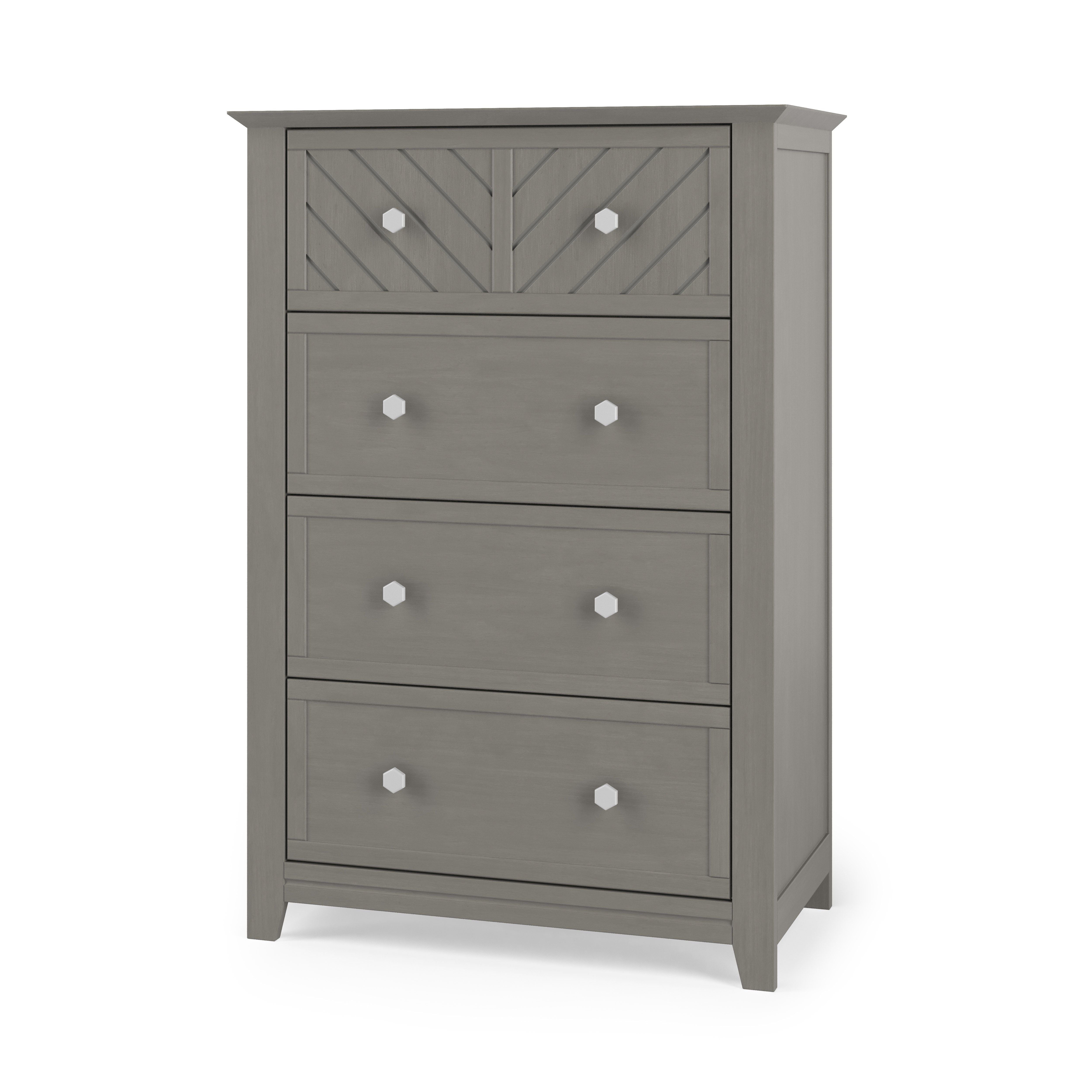 Atwood 4-Drawer Chest, Lunar Gray