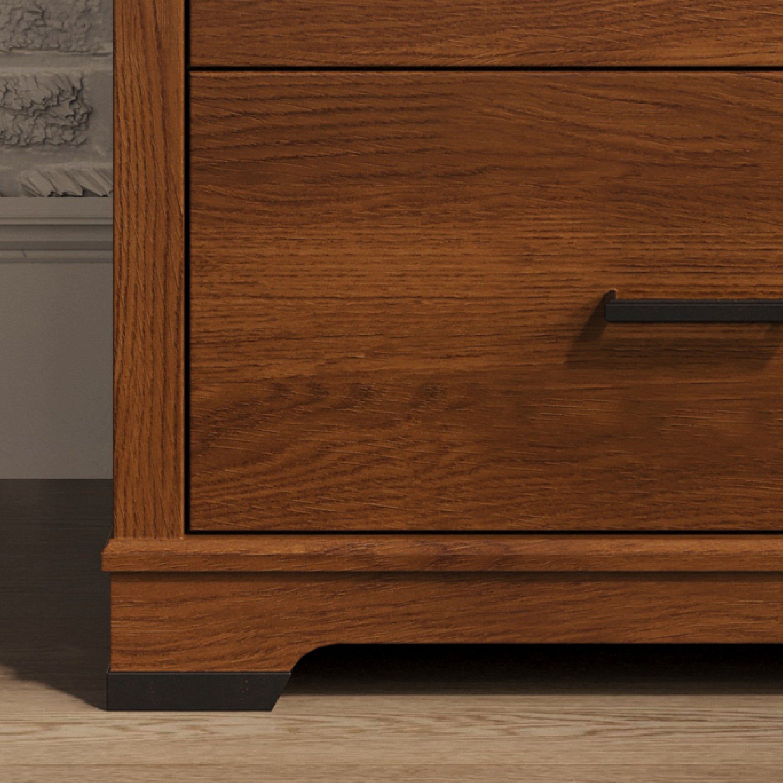 Redmond 4 Drawer Chest, Coach Cherry