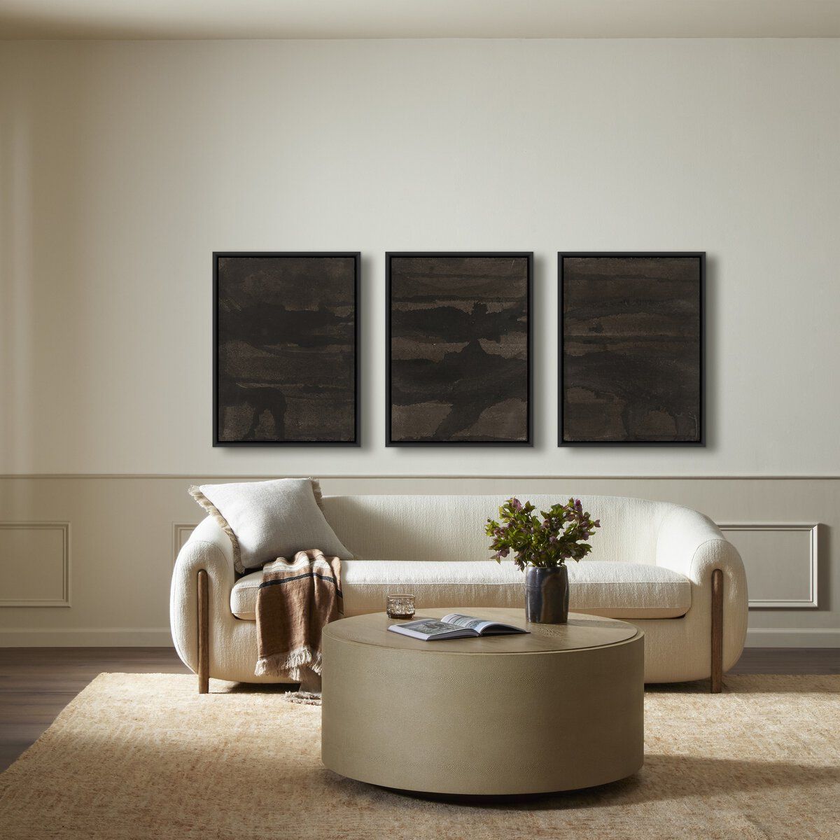 Liminal Space Triptych By Brooke Noel Morgan