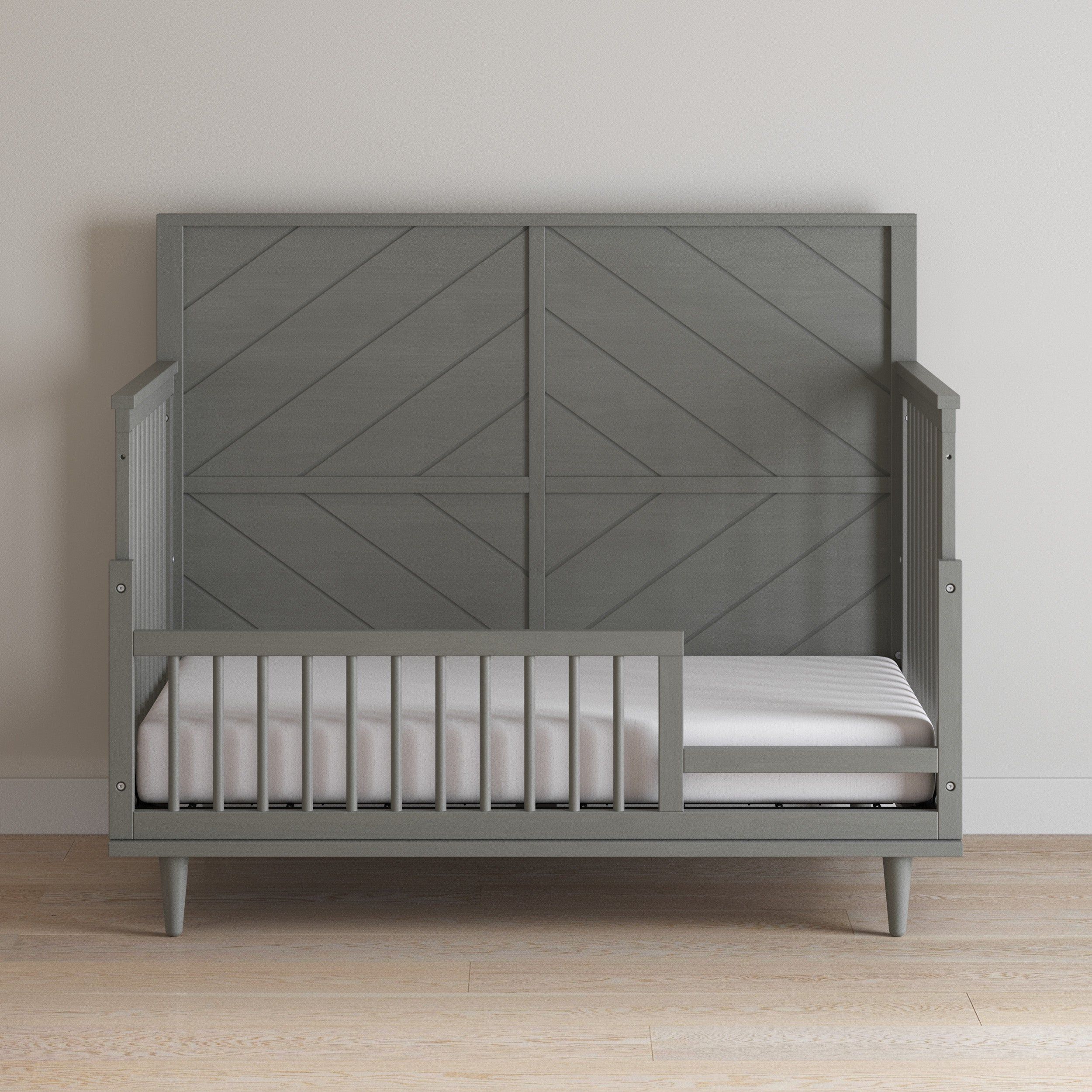 Surrey Hill 4-in-1 Convertible Crib, Lunar Gray