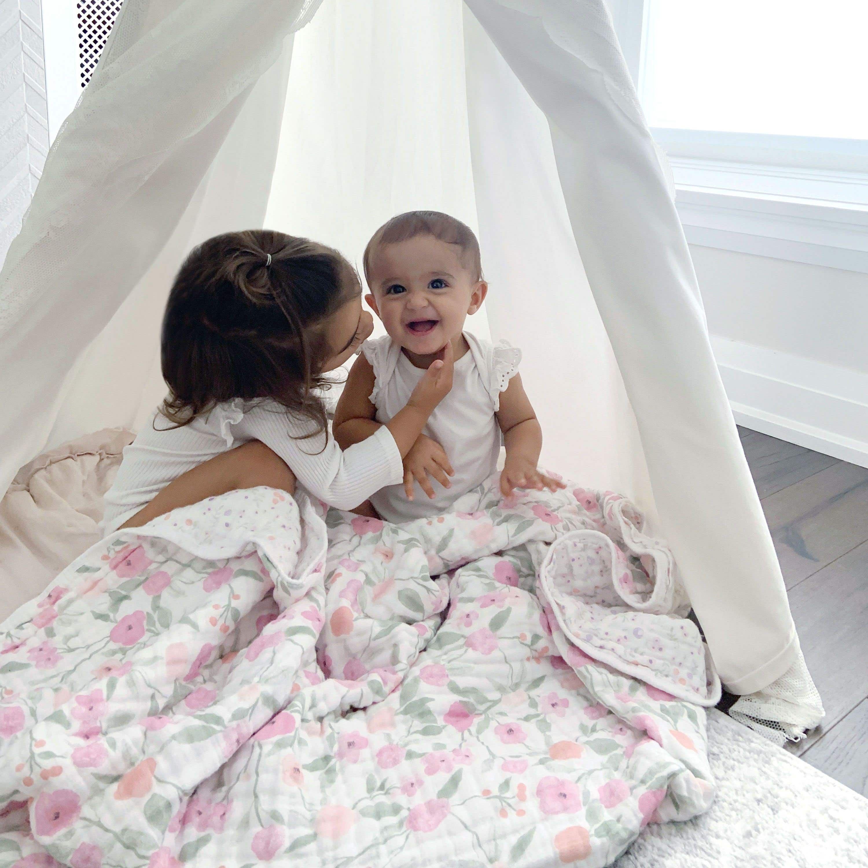 Boutique Cotton Muslin Dream Blanket