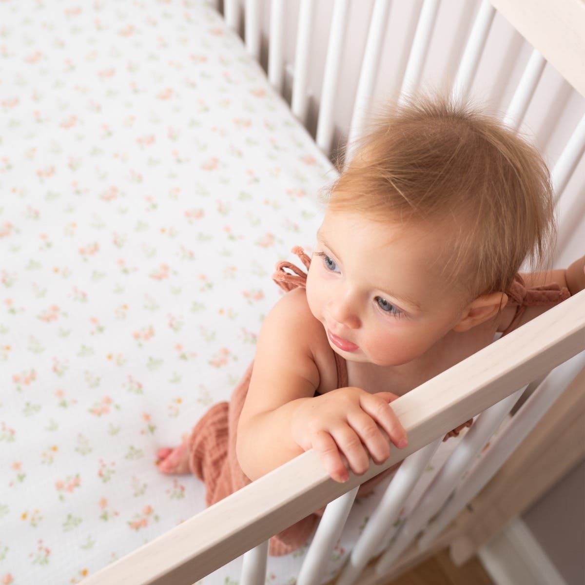 Essentials Cotton Muslin Crib Sheet