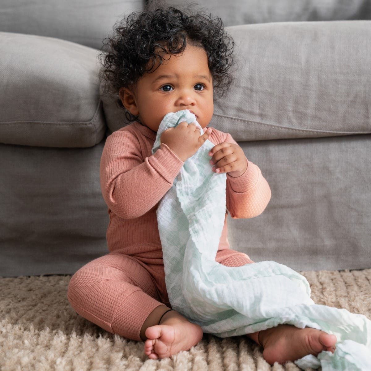 Essentials Cotton Muslin Swaddle Blanket 4 Pack