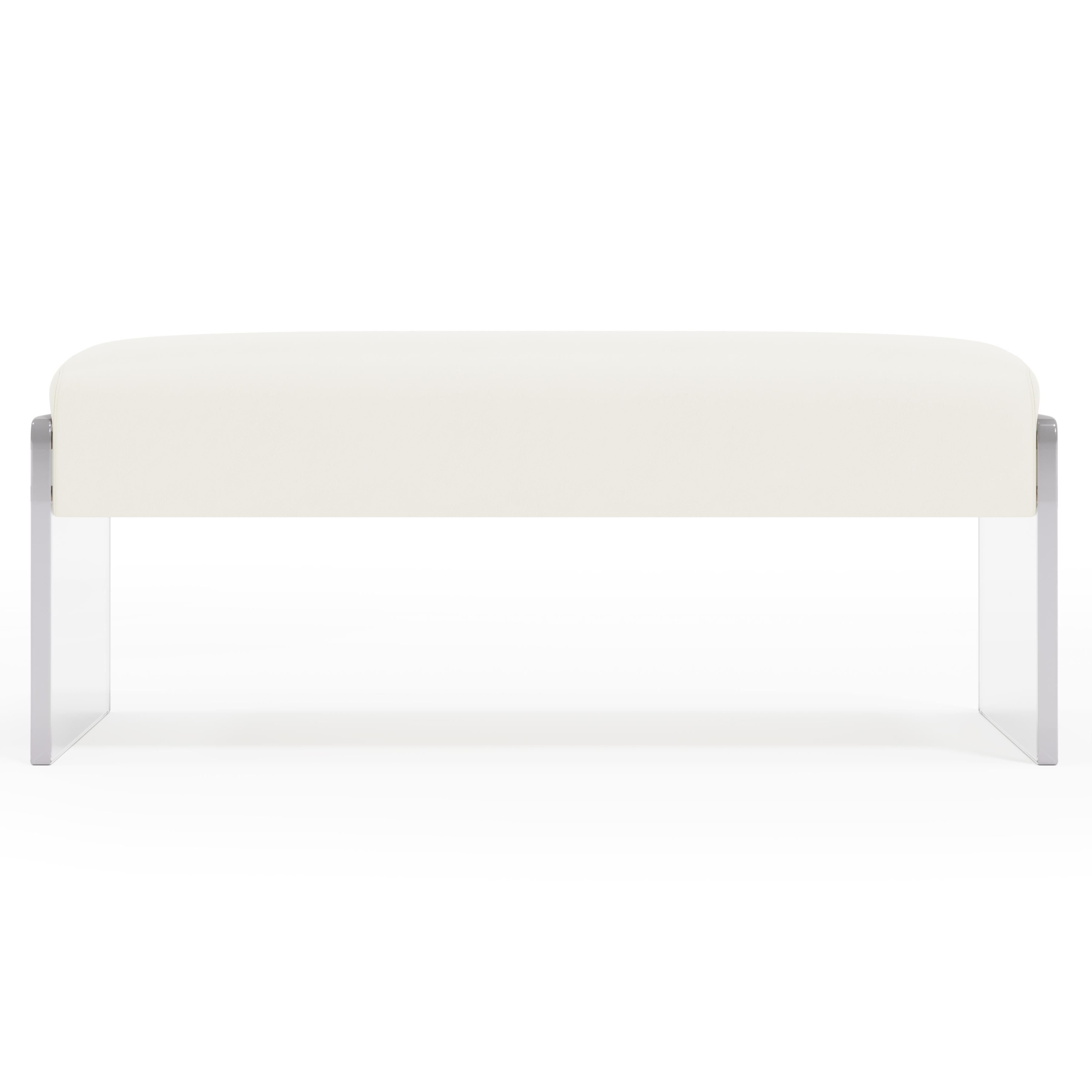Bernhardt Furniture – Frey Leather Bench