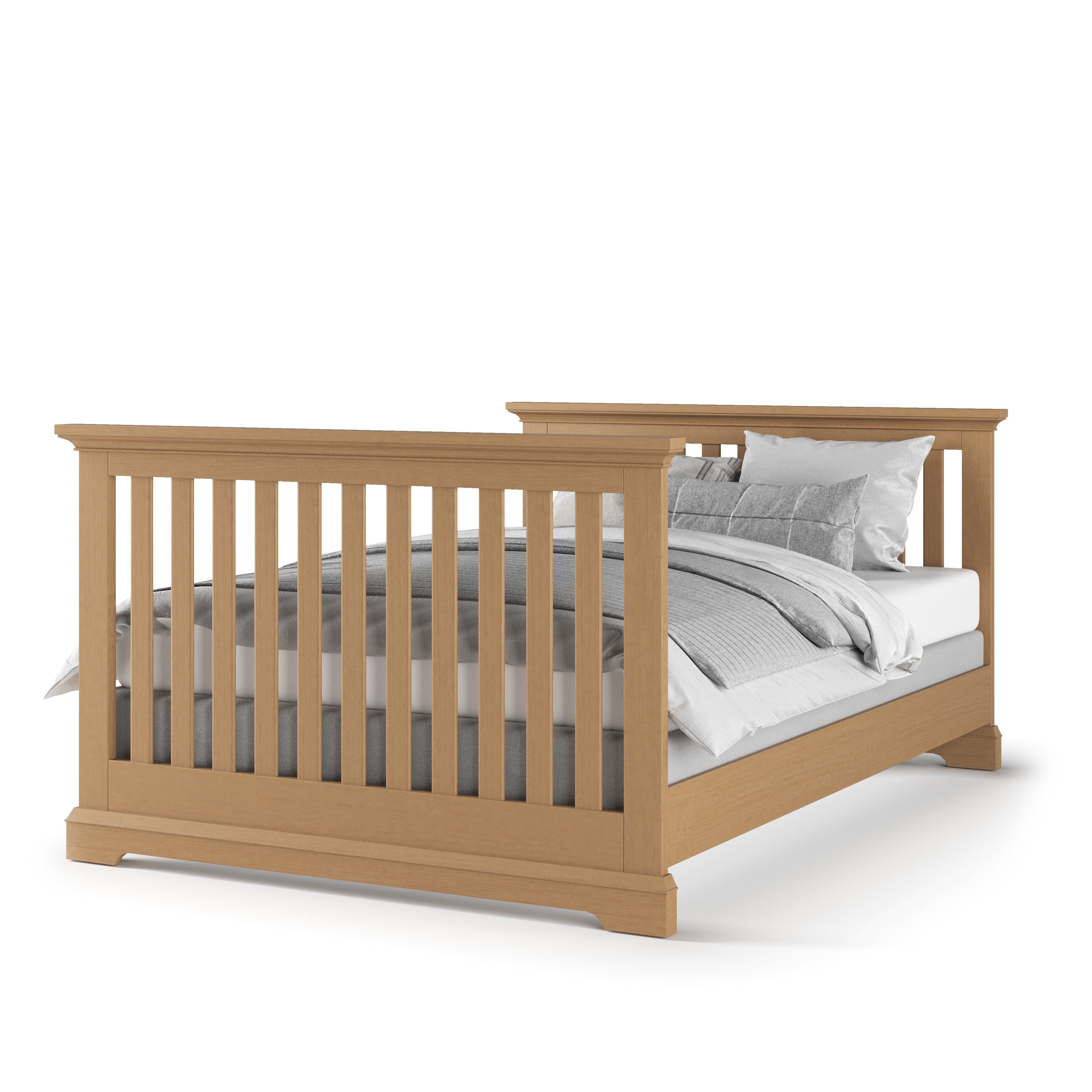 F06434 - Full-Size Bed Rails, Biscotti