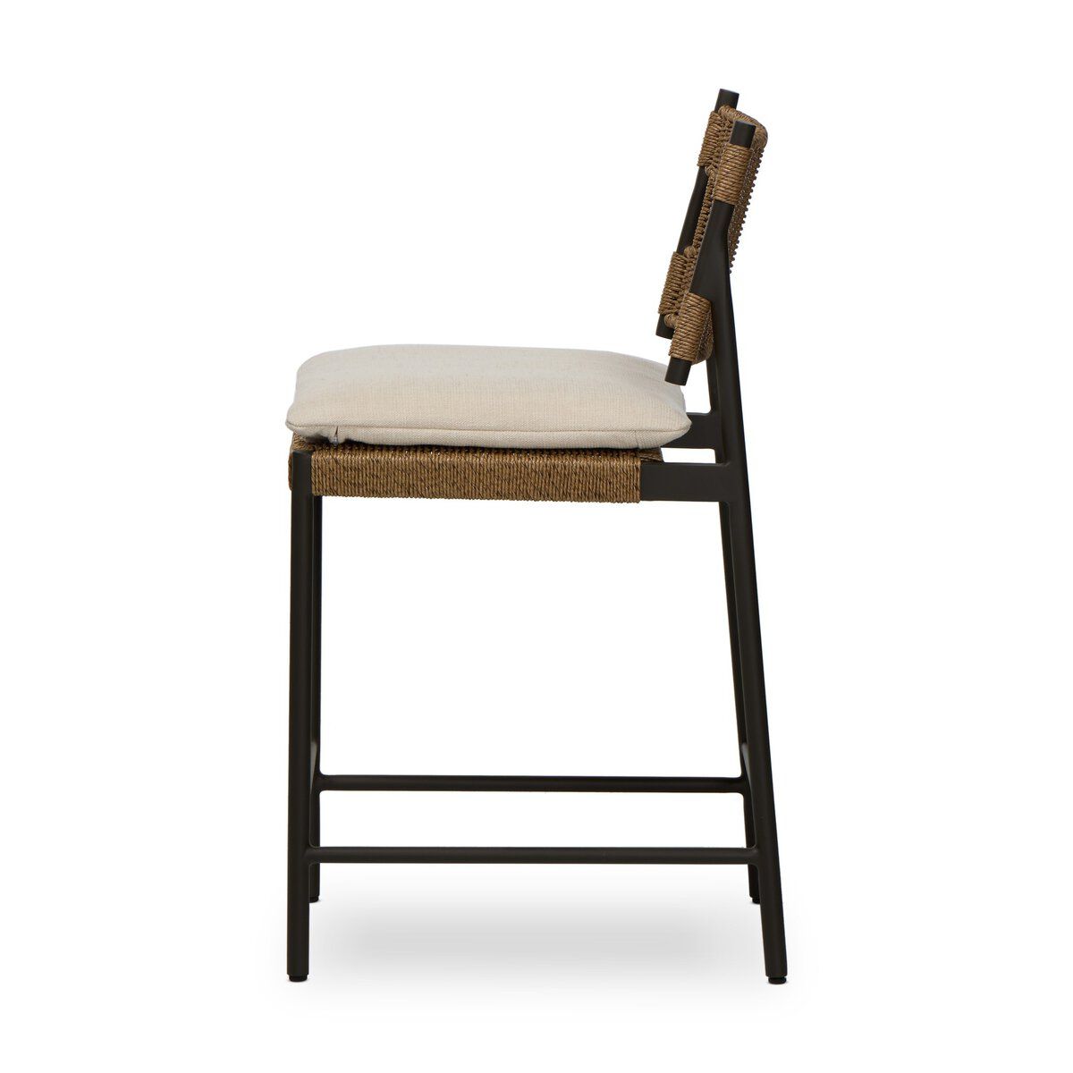 Miller Outdoor Woven Bar + Counter Stool