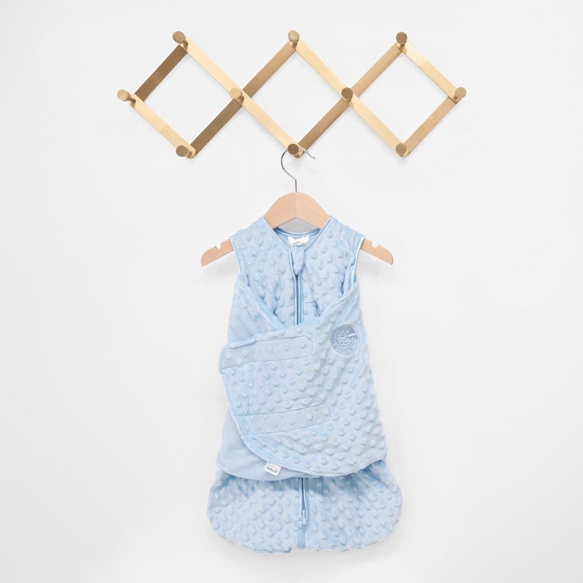 Halo Sleep Swaddle Plushy Dot Velboa Tog 3.0