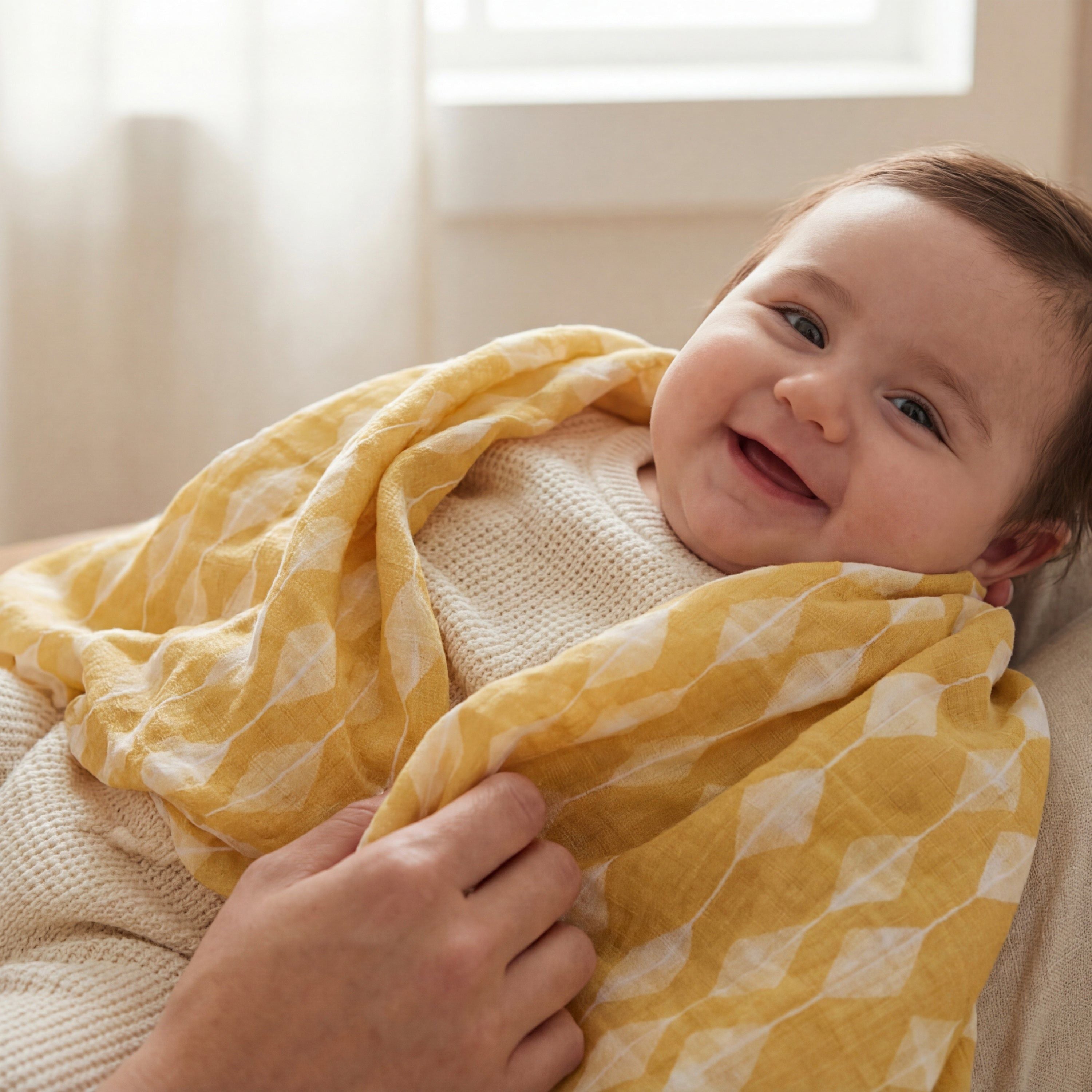Essentials Cotton Muslin Swaddle Blanket 2 Pack