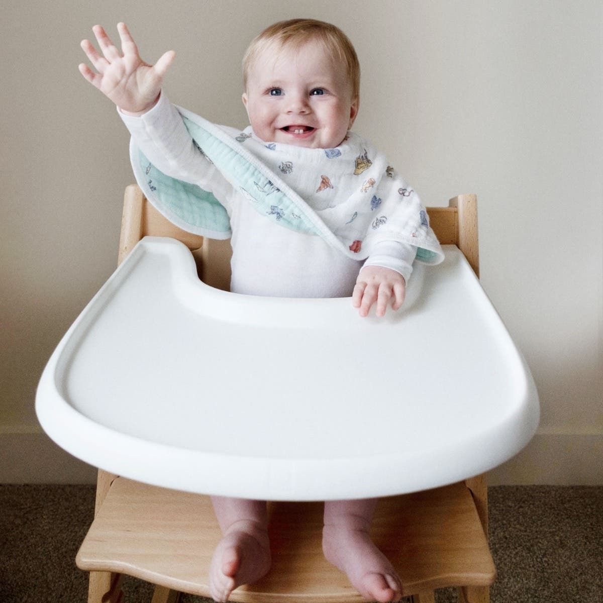 Essentials Cotton Muslin Burpy Bib