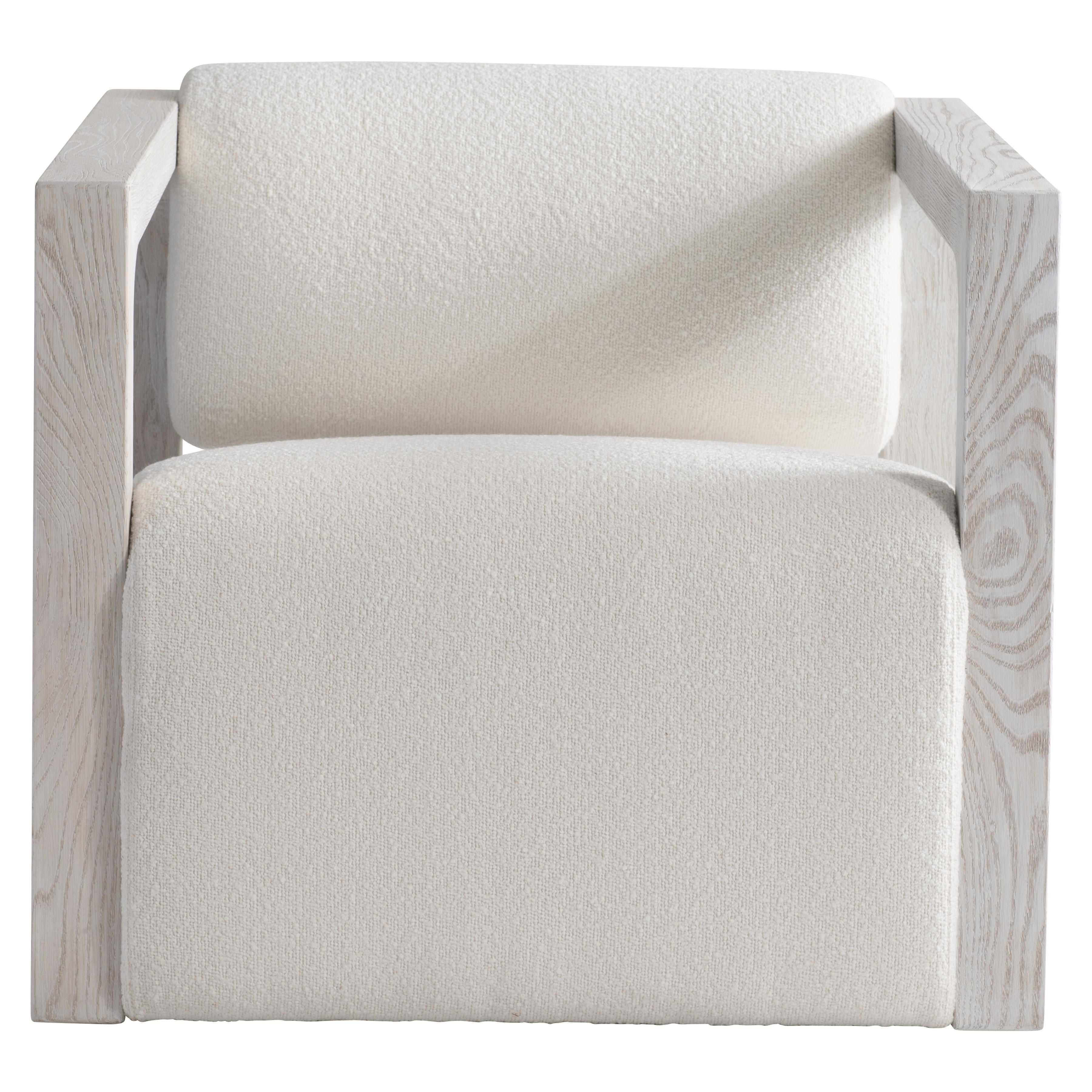 Bernhardt Furniture Mica Fabric Swivel Chair