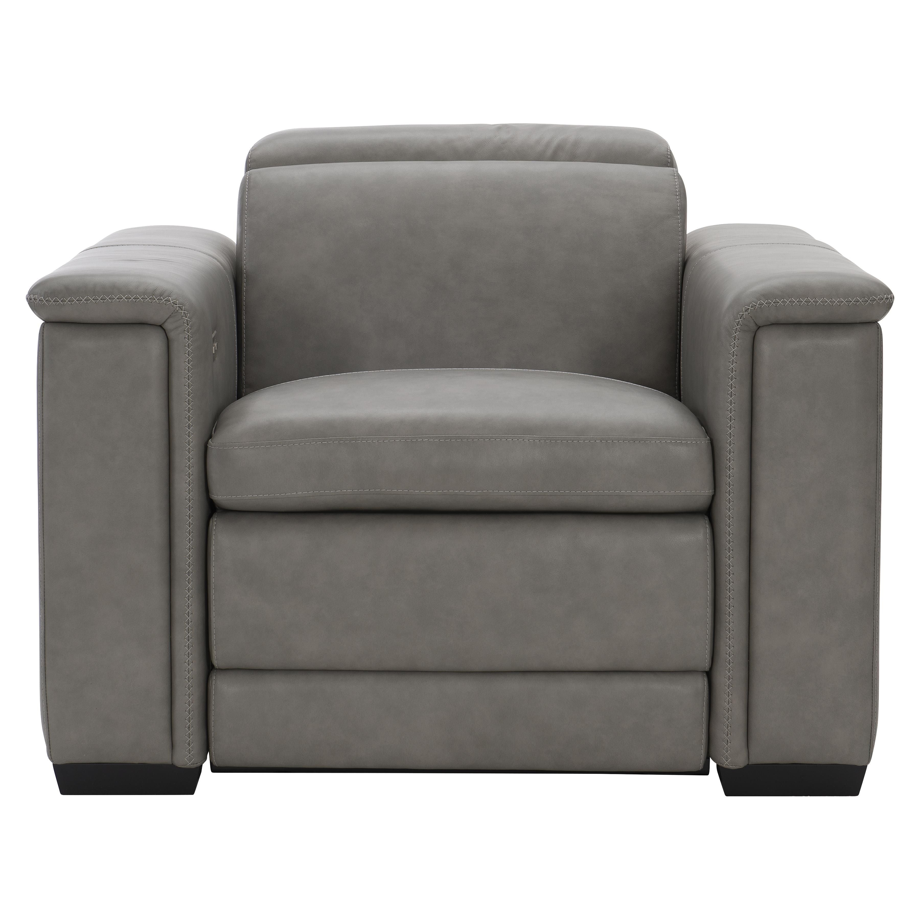 Bernhardt Lioni Leather Power Motion Chair