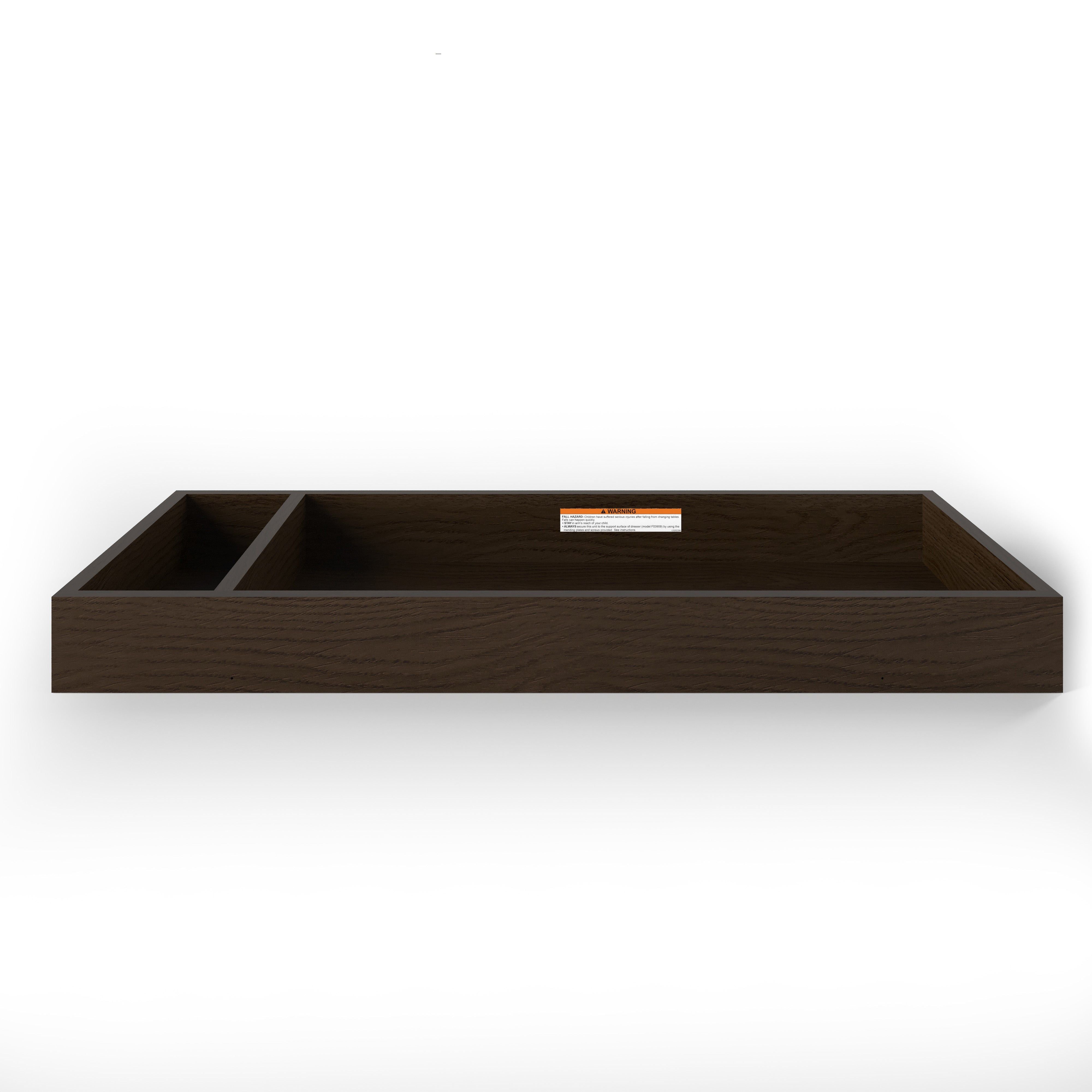 Universal Changing Table Topper, Slate