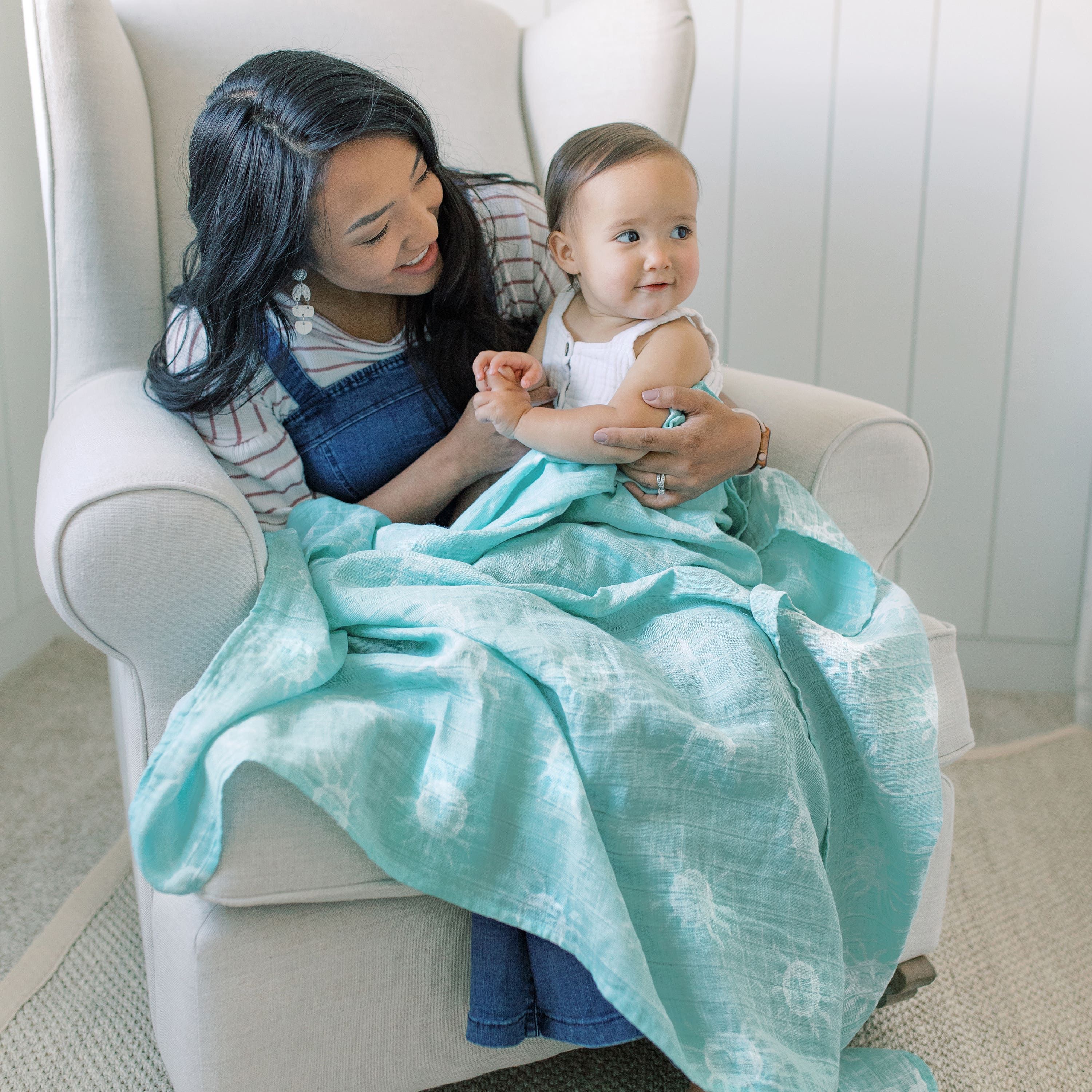 Essentials Cotton Muslin Bandana Bibs 2 Pack