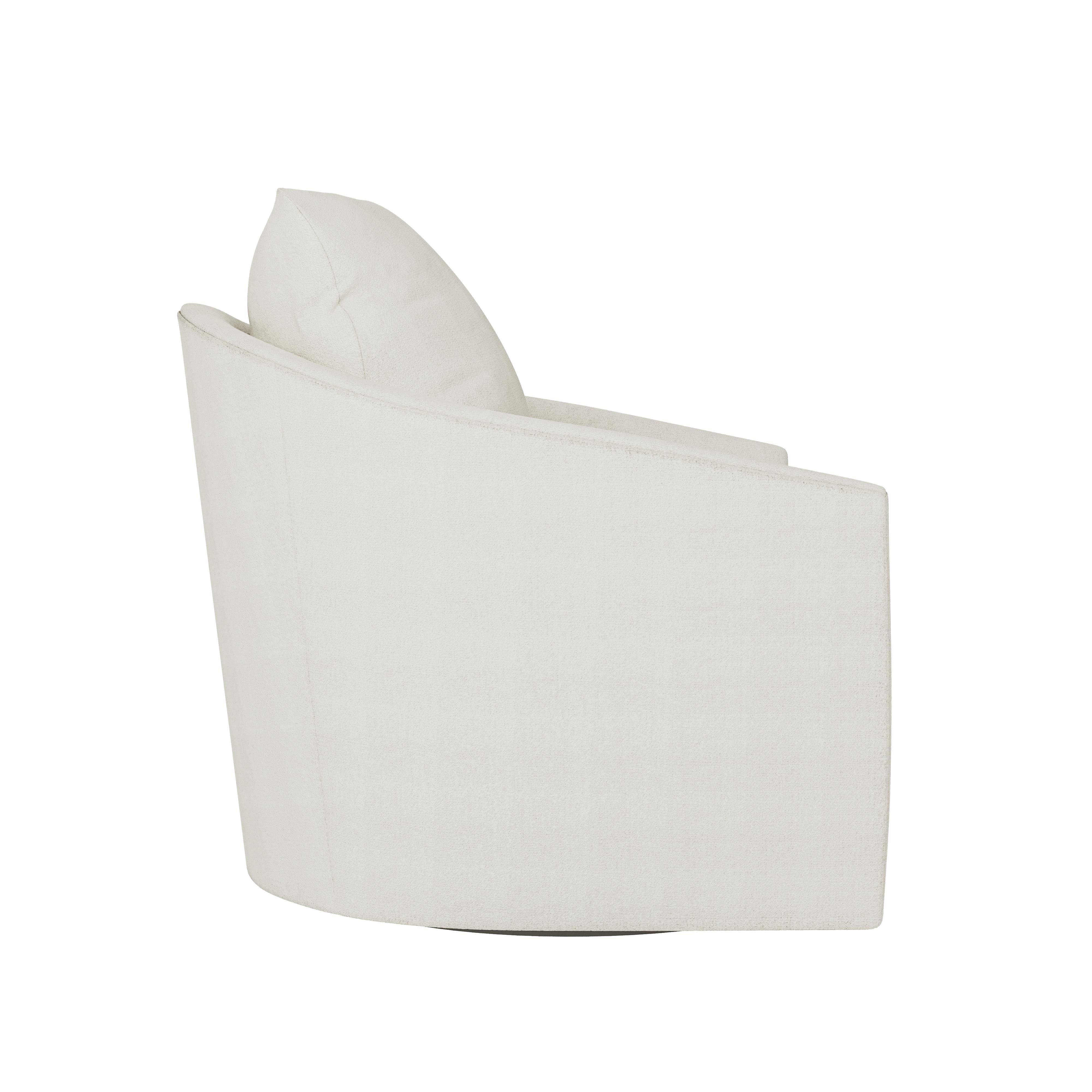 Bernhardt Furniture – Astoria Fabric Swivel Chair