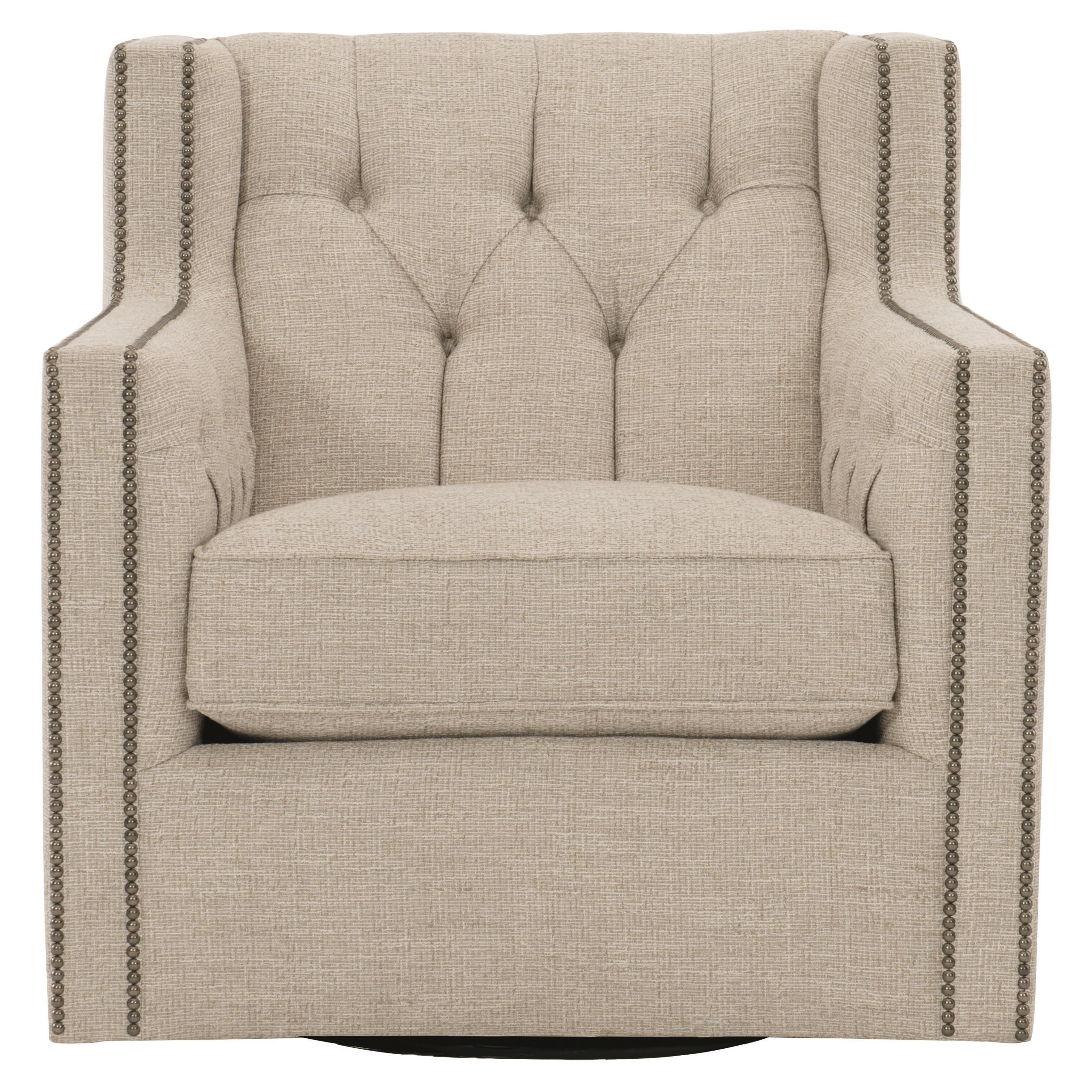 Bernhardt Furniture – Candace Fabric Swivel Chair