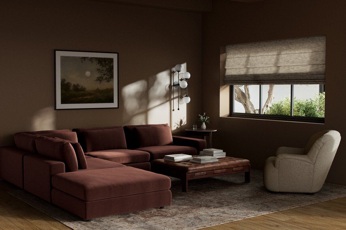 Bloor 4-piece Sectional W/ Ottoman
