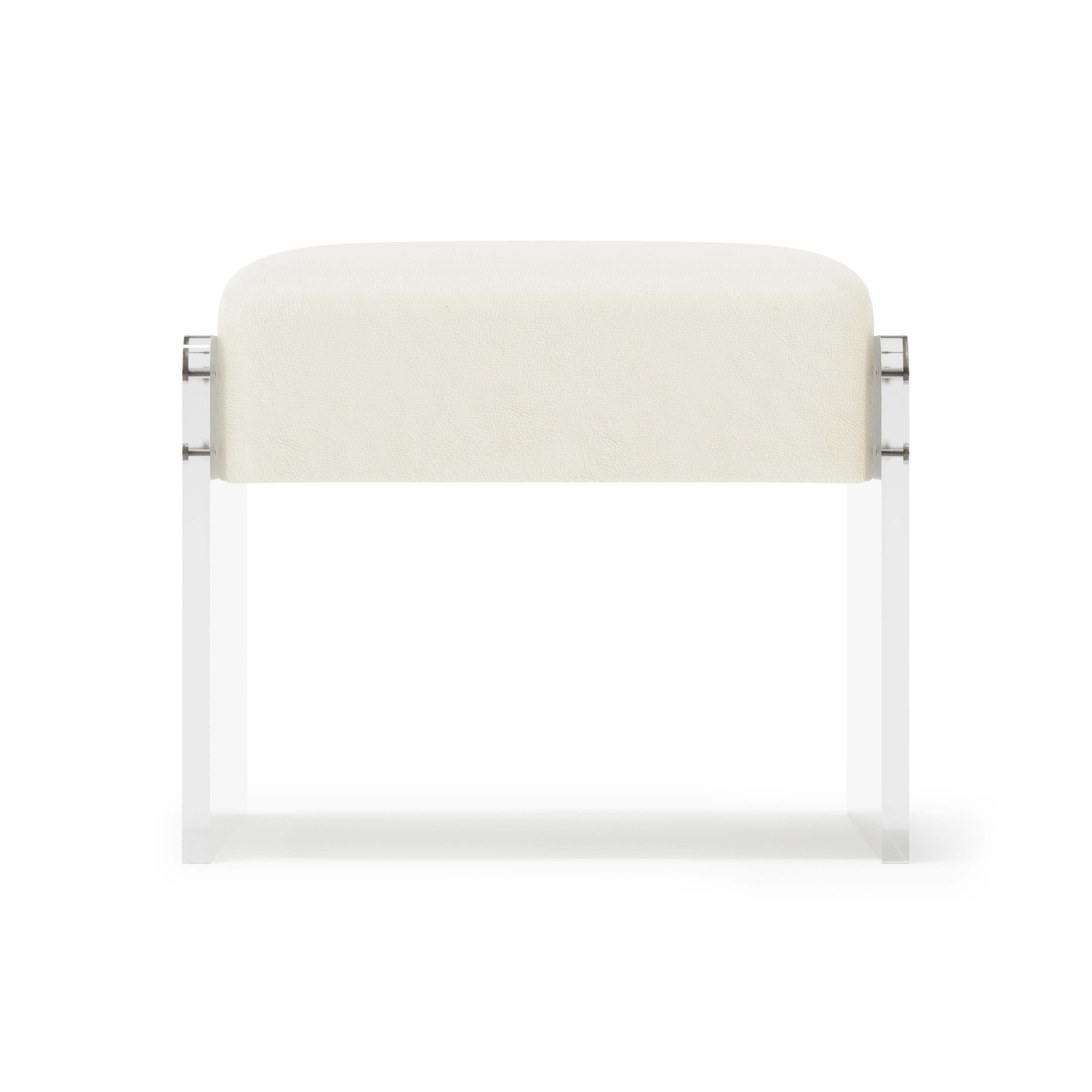 Bernhardt Furniture – Jasper Leather Ottoman