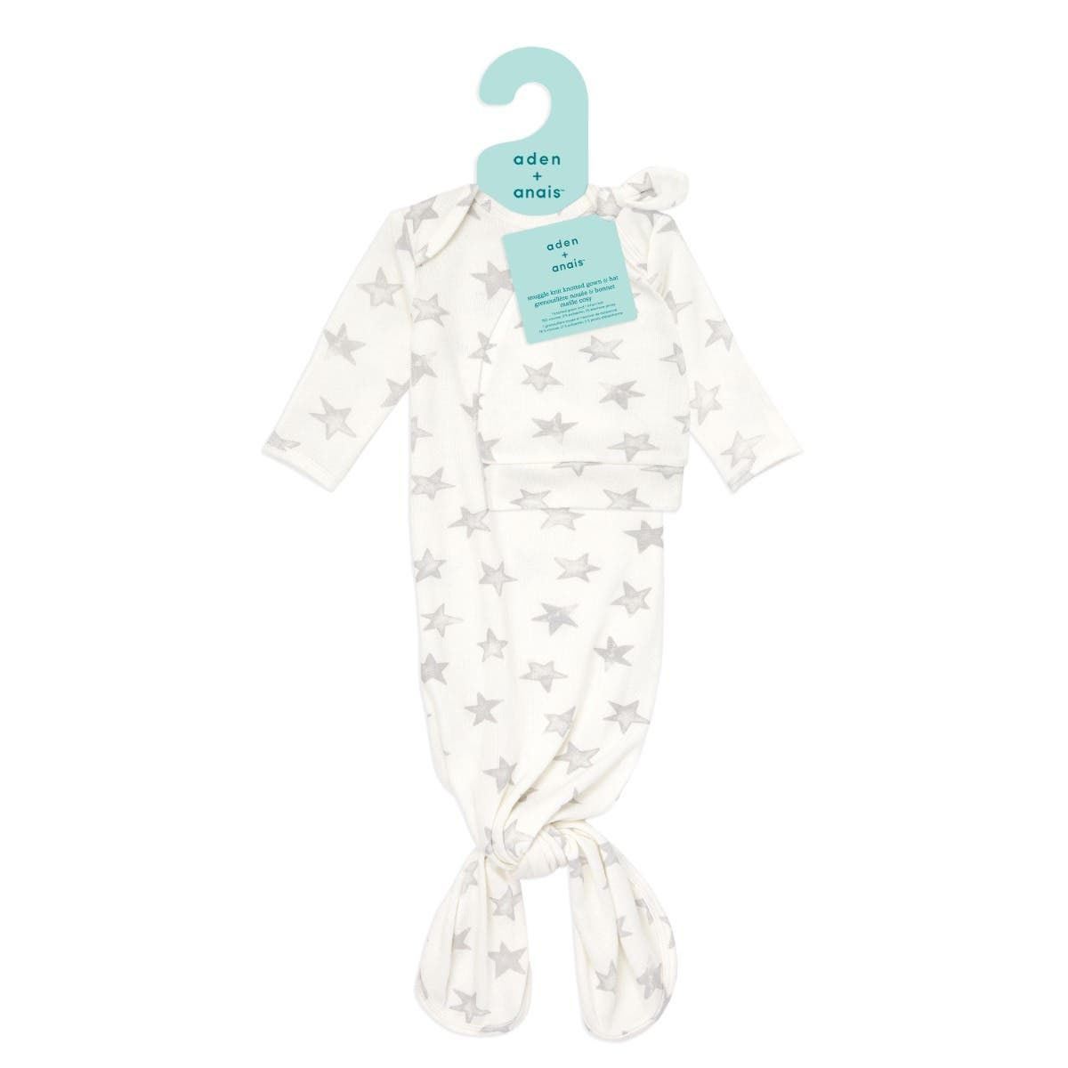 Snuggle Knit™ Newborn Gown + Hat Set